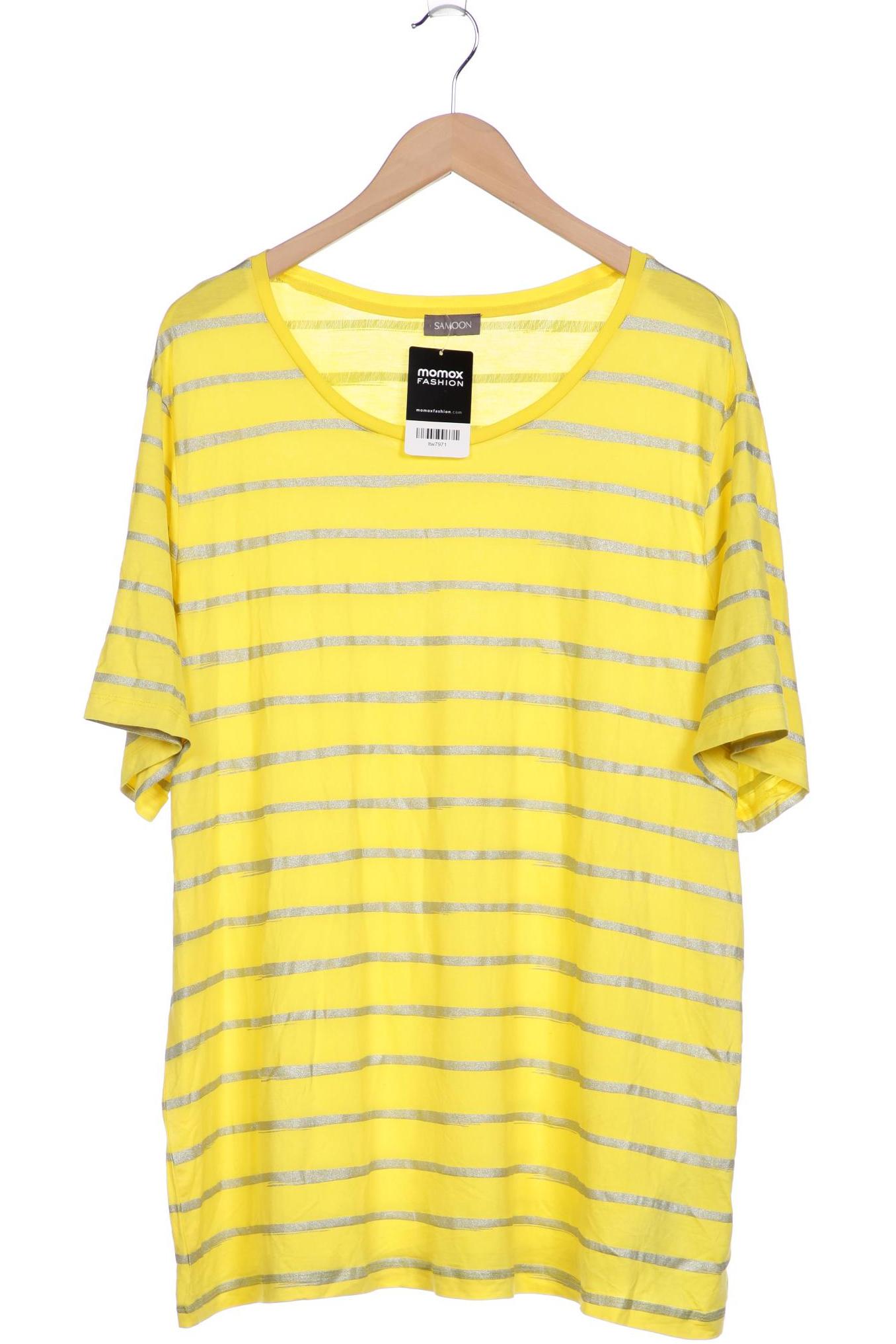 

Samoon by Gerry Weber Damen T-Shirt, gelb, Gr. 44