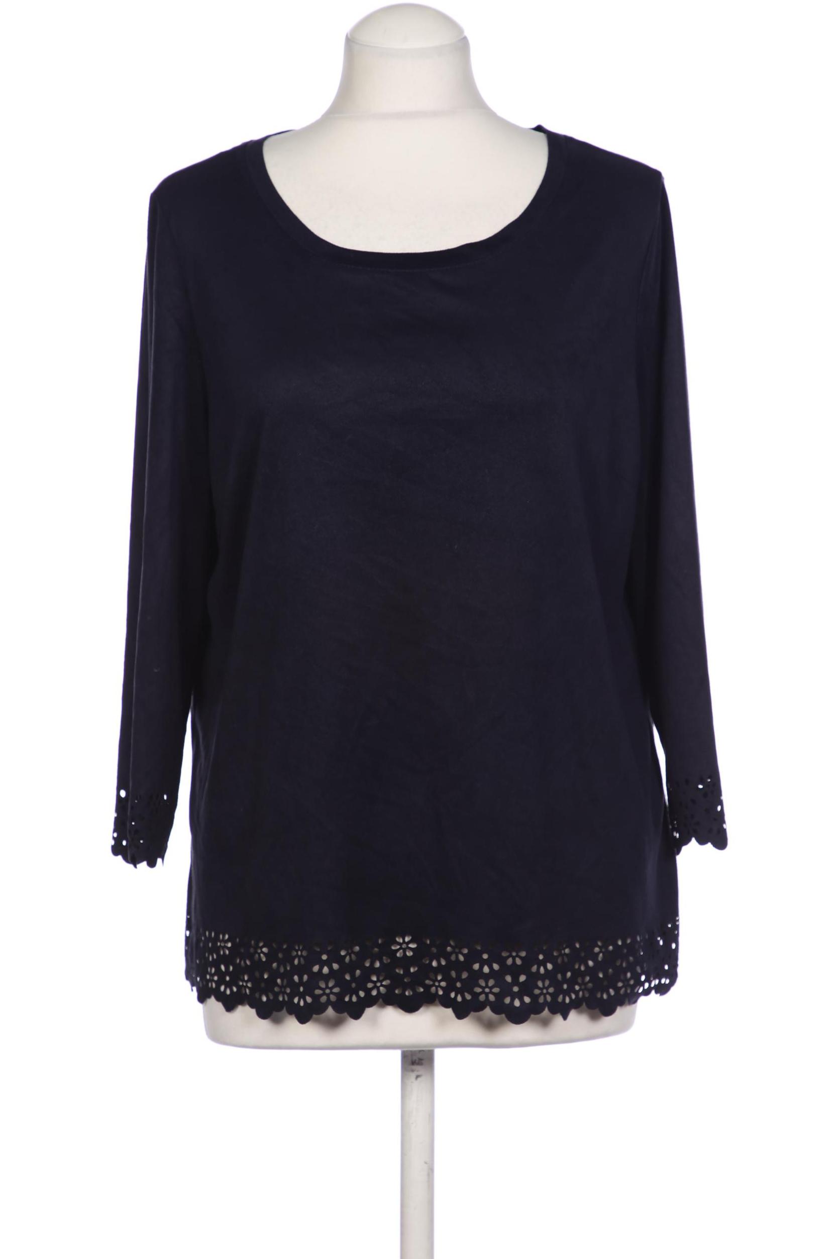 

Samoon by Gerry Weber Damen Langarmshirt, marineblau, Gr. 40
