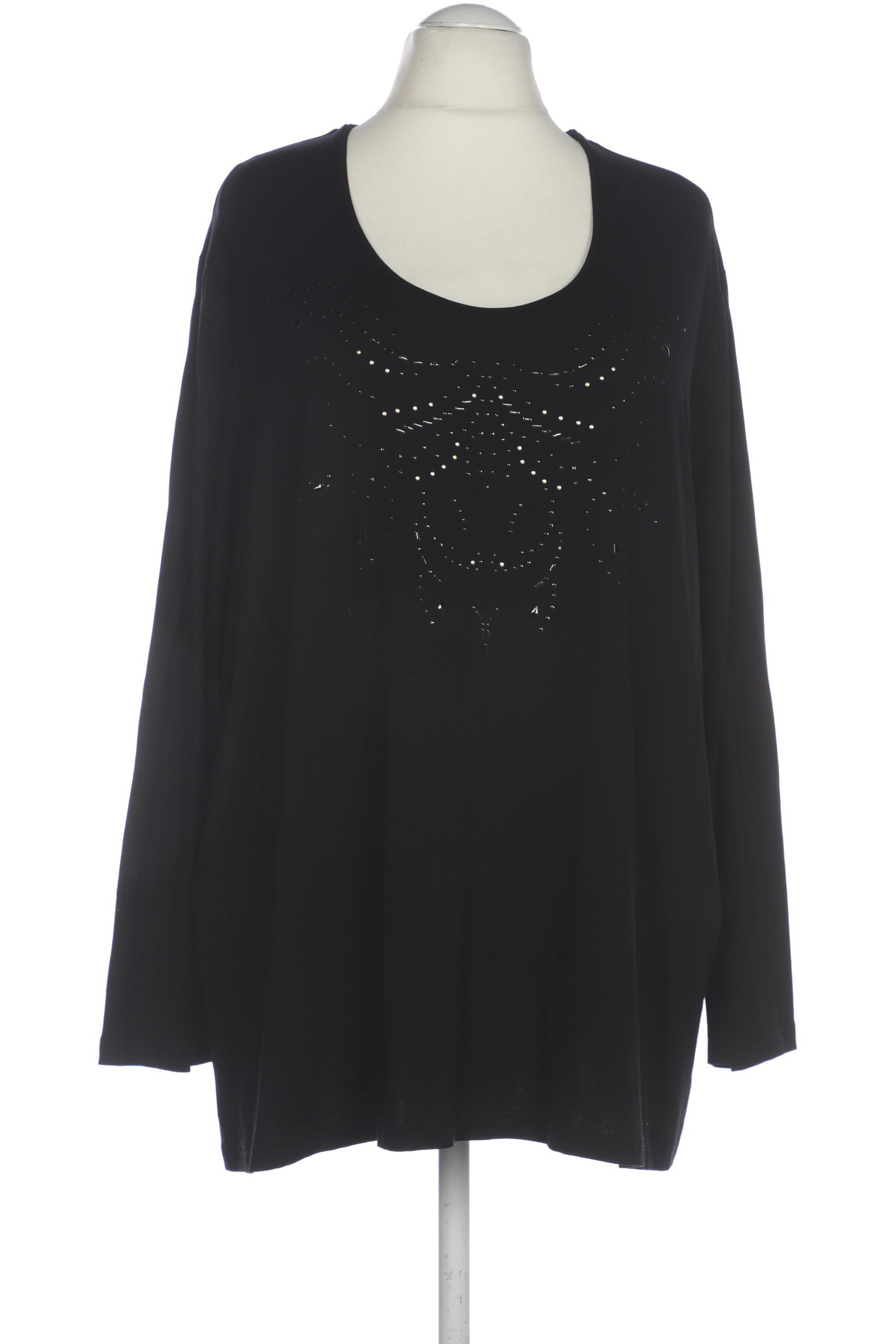 

Samoon by Gerry Weber Damen Langarmshirt, schwarz, Gr. 54