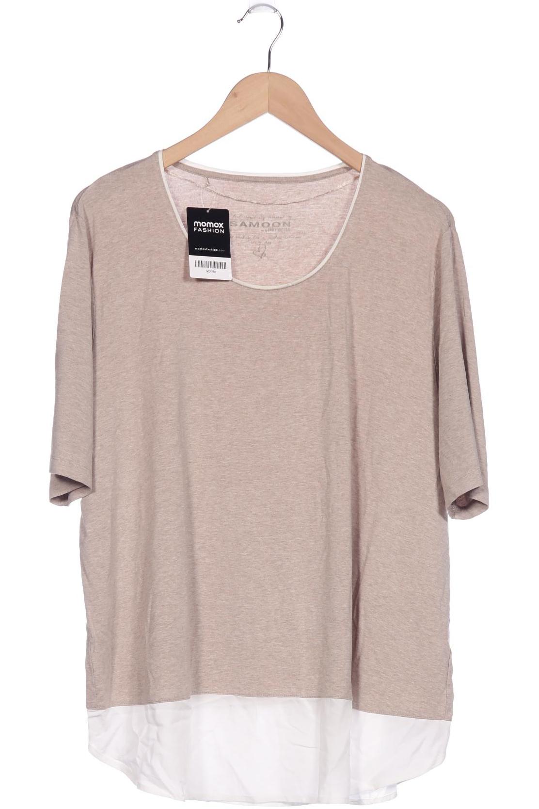 

Samoon by Gerry Weber Damen T-Shirt, beige, Gr. 46