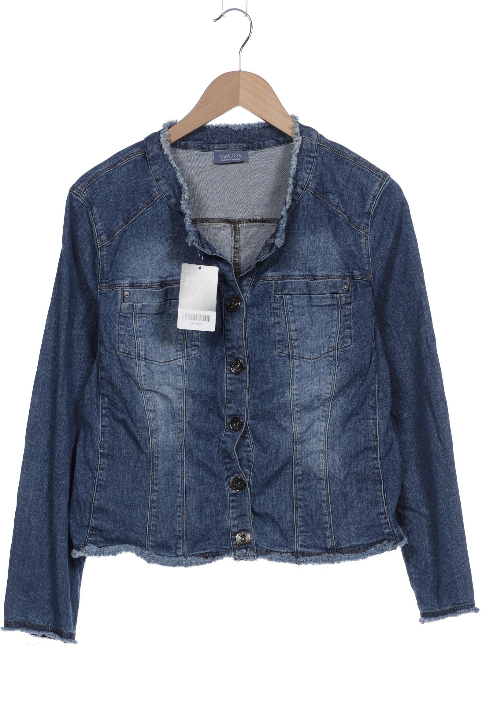 

Samoon by Gerry Weber Damen Jacke, blau, Gr. 42