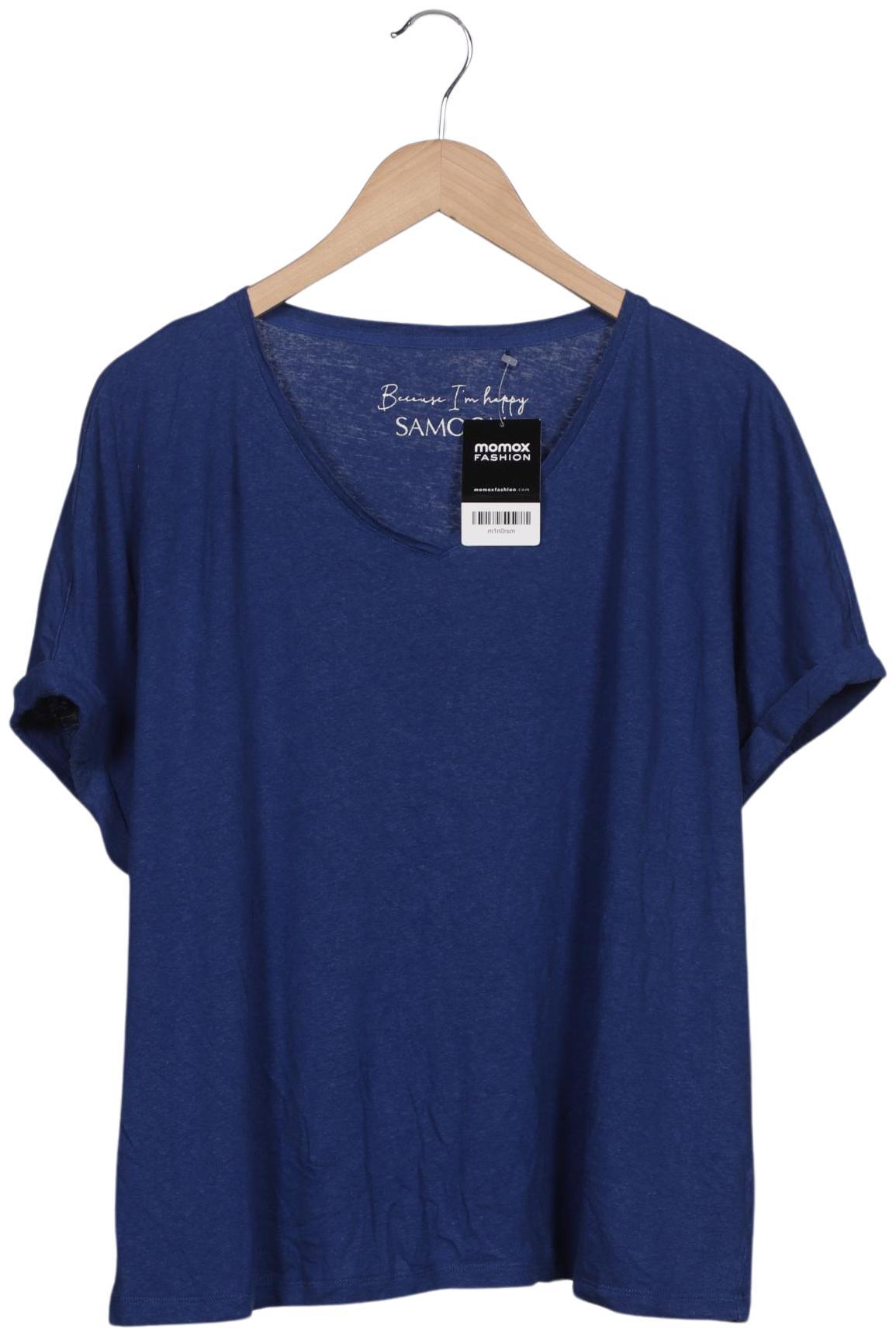 

Samoon by Gerry Weber Damen T-Shirt, marineblau, Gr. 46