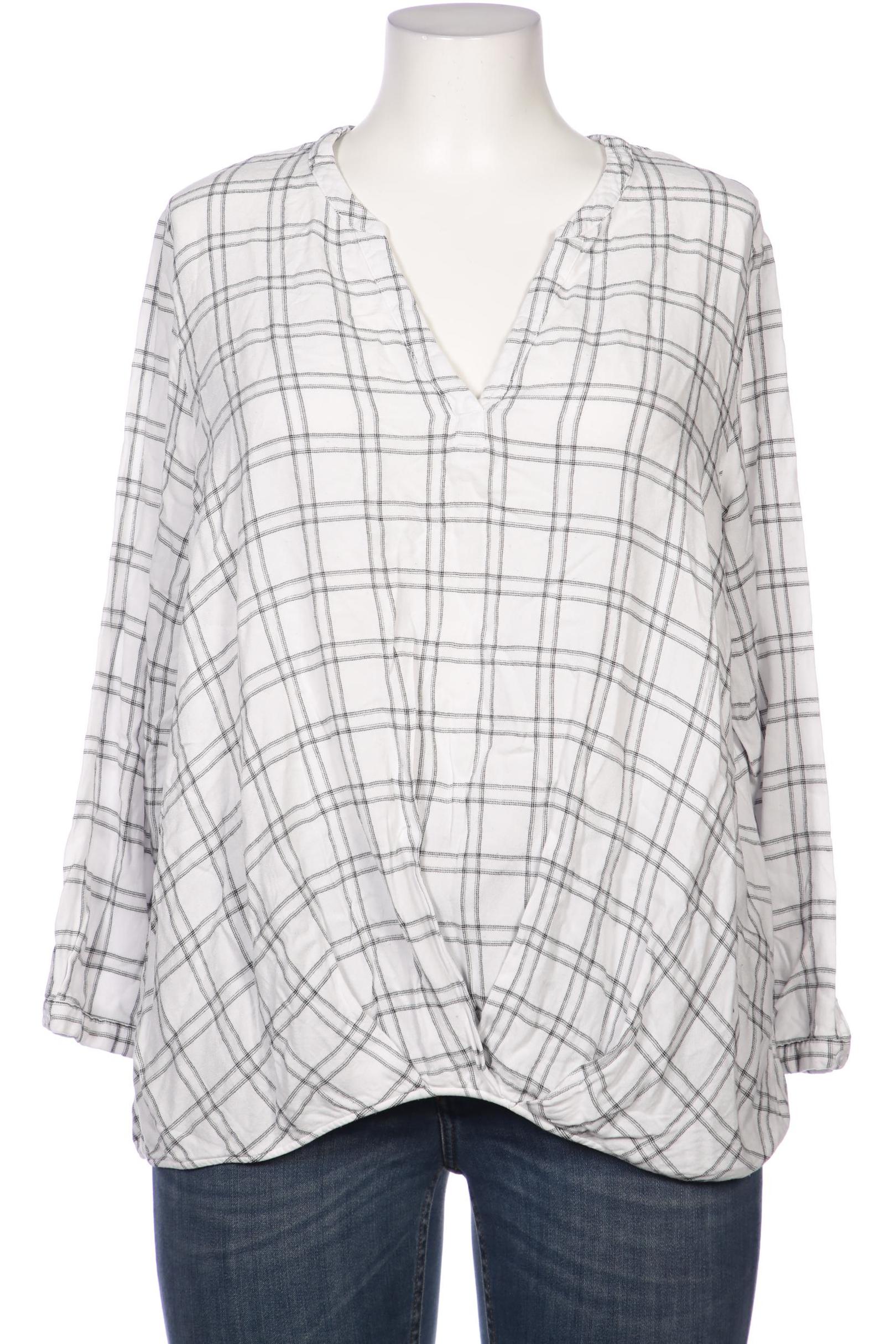 

Samoon by Gerry Weber Damen Bluse, weiß, Gr. 50