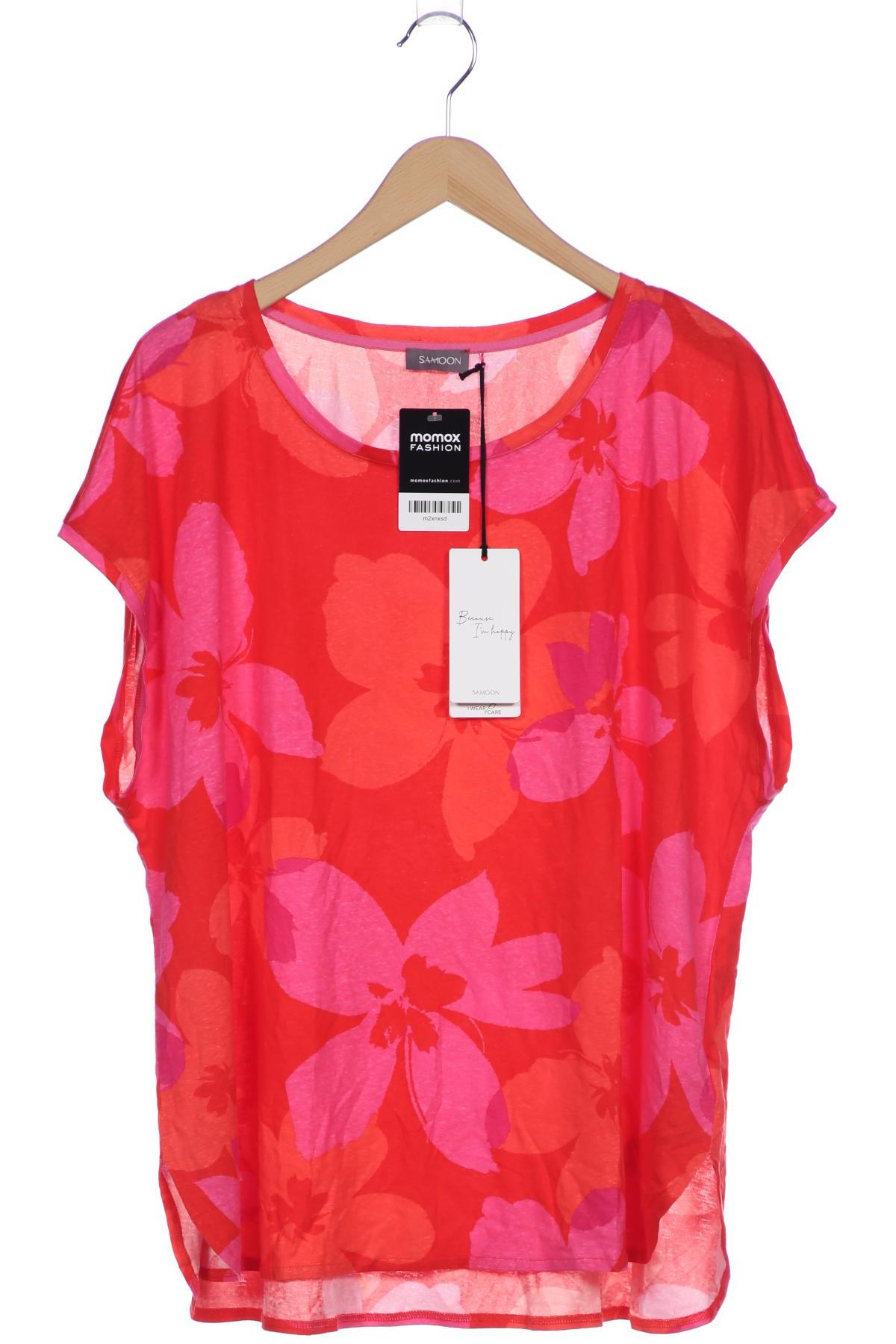 

Samoon by Gerry Weber Damen T-Shirt, rot, Gr. 48