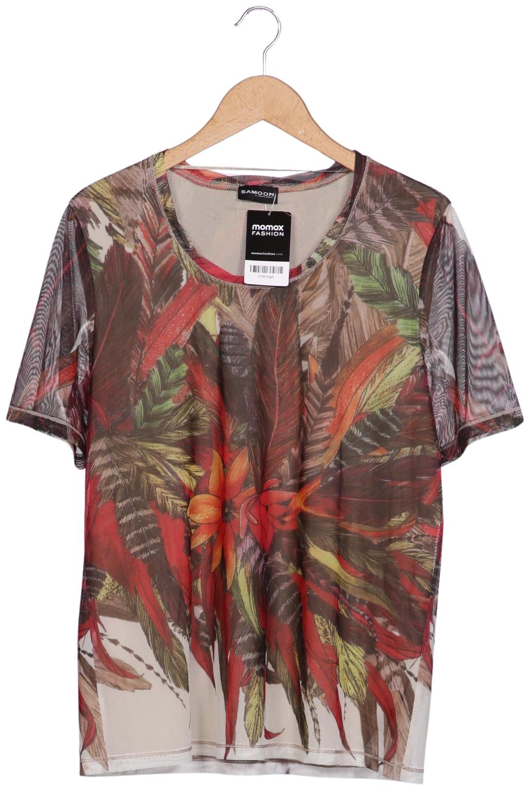 

Samoon by Gerry Weber Damen T-Shirt, mehrfarbig, Gr. 44