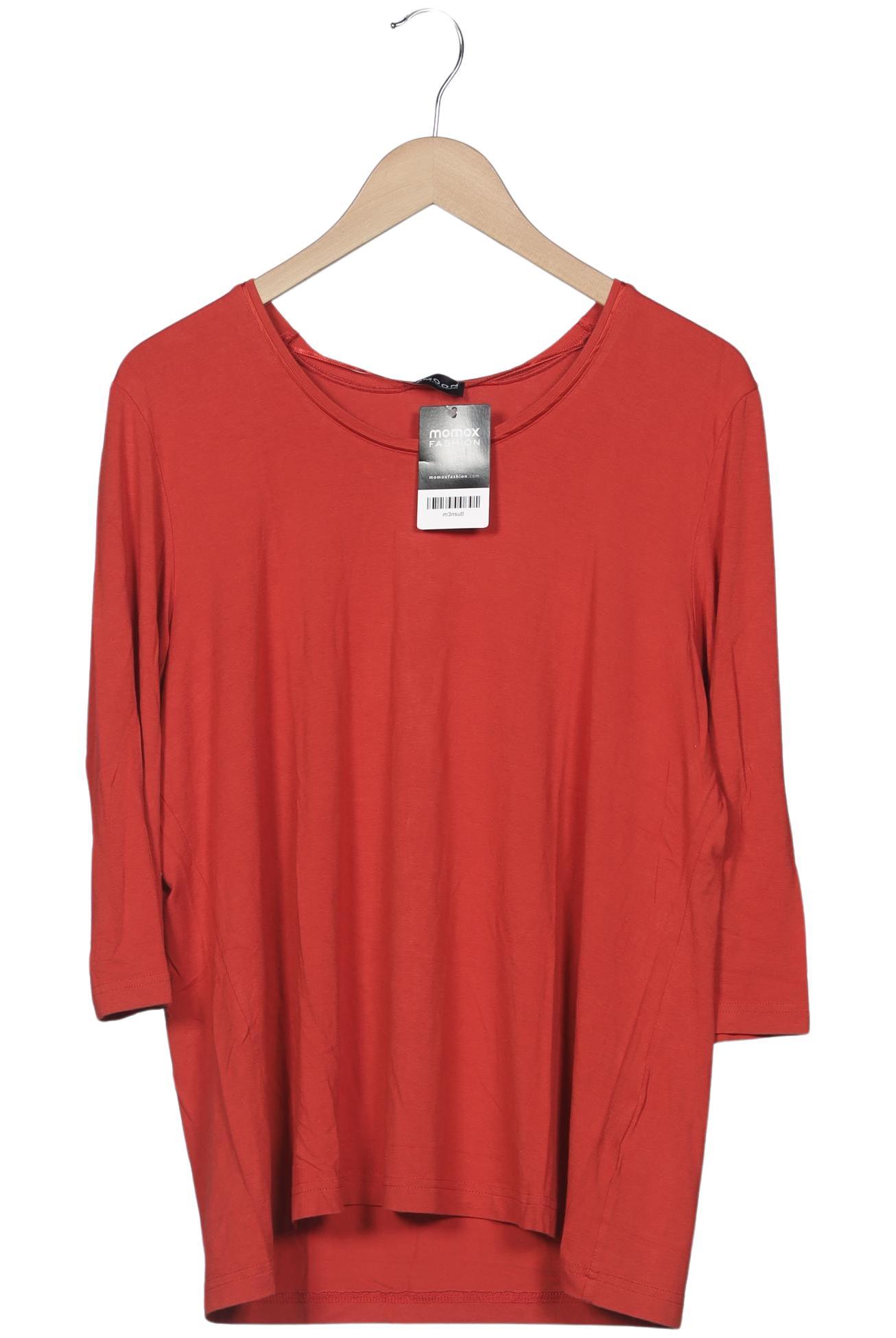 

Samoon by Gerry Weber Damen Langarmshirt, rot, Gr. 46