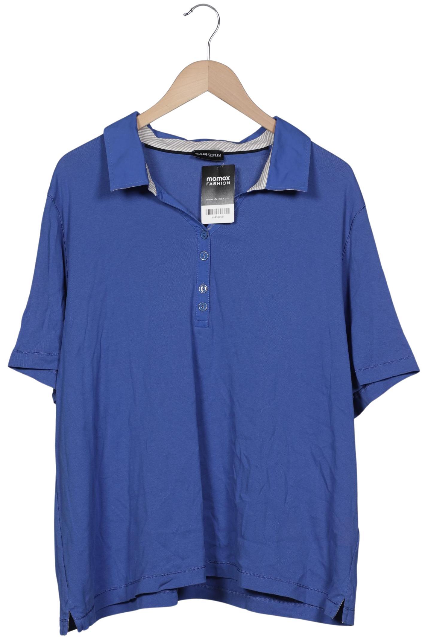 

Samoon by Gerry Weber Damen T-Shirt, blau, Gr. 54