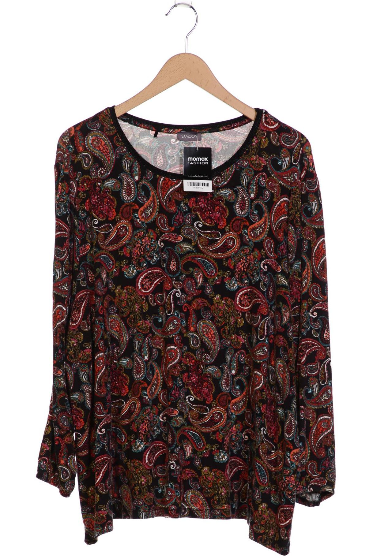 

Samoon by Gerry Weber Damen Langarmshirt, mehrfarbig, Gr. 52