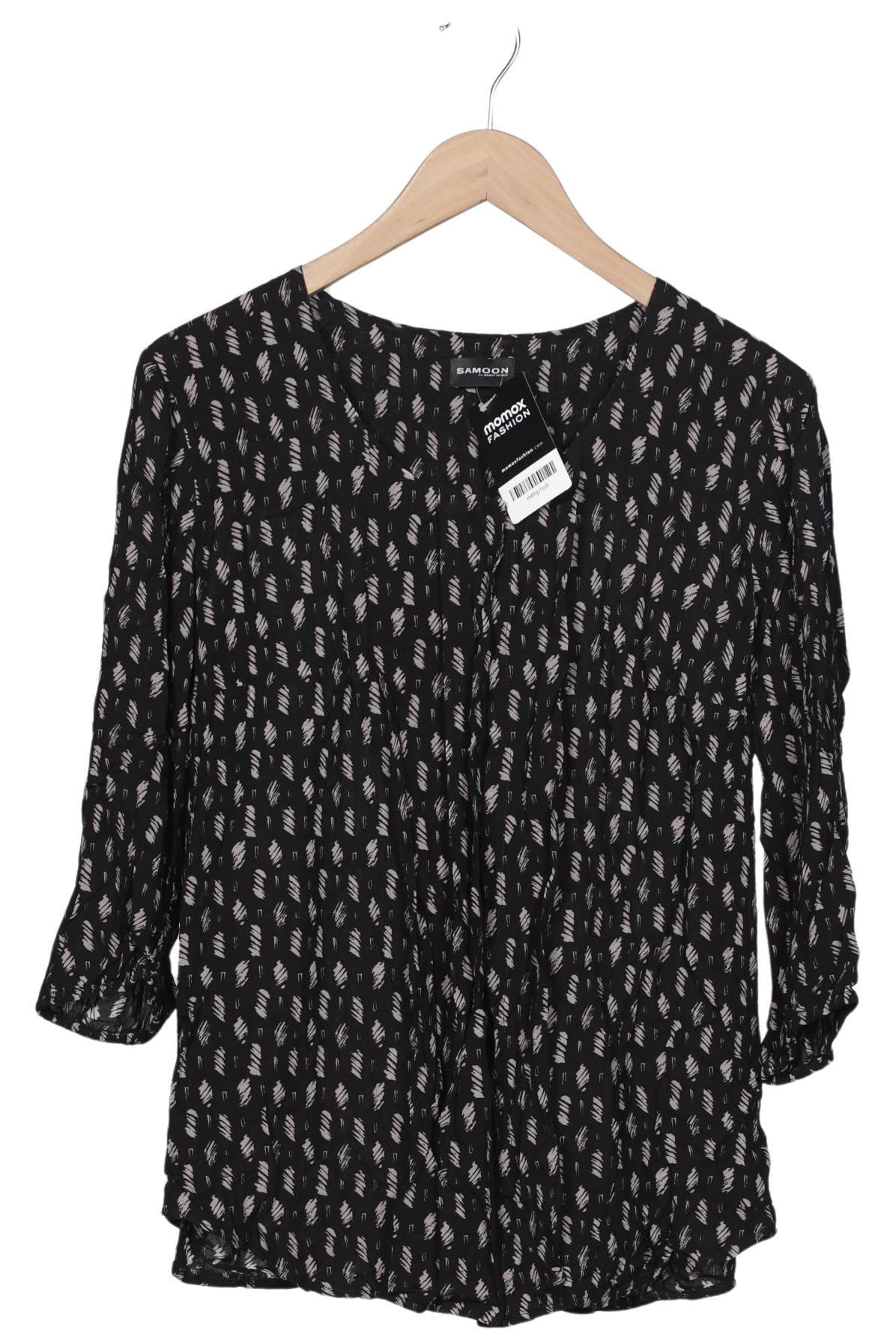 

Samoon by Gerry Weber Damen Bluse, schwarz, Gr. 44