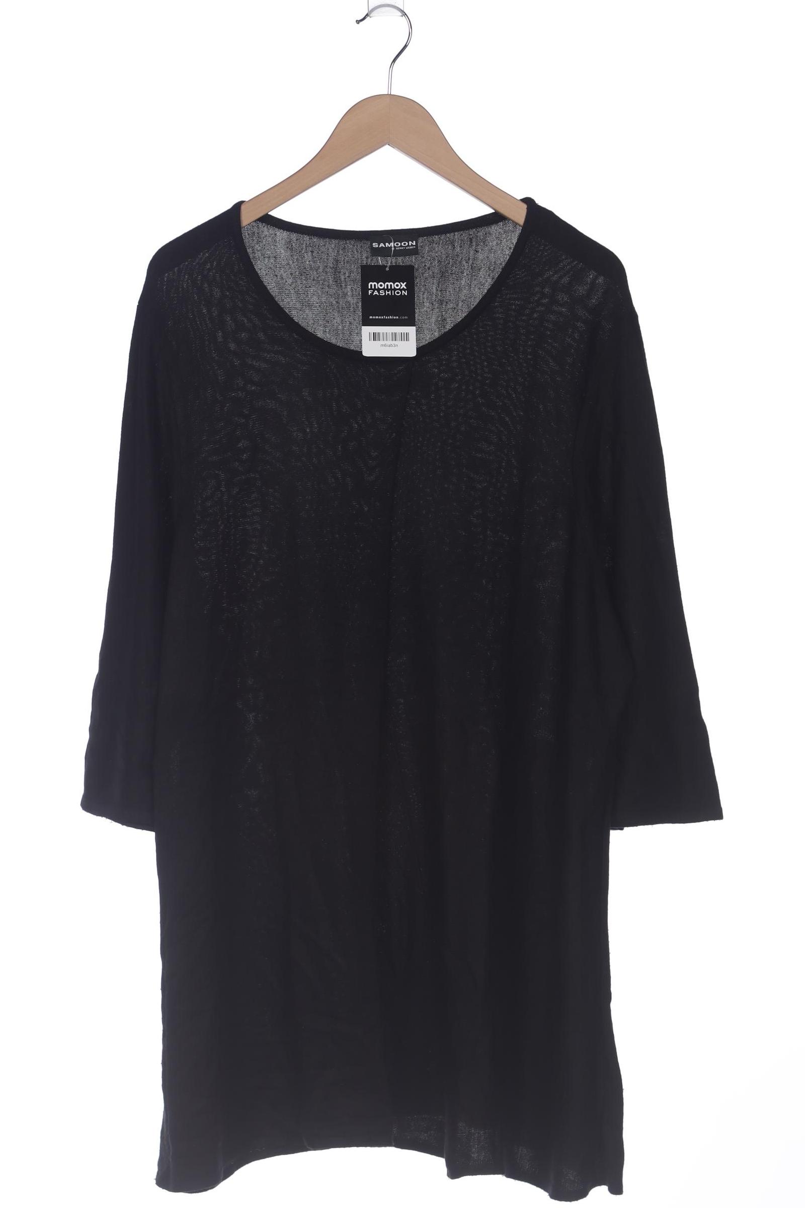 

Samoon by Gerry Weber Damen Pullover, schwarz, Gr. 52