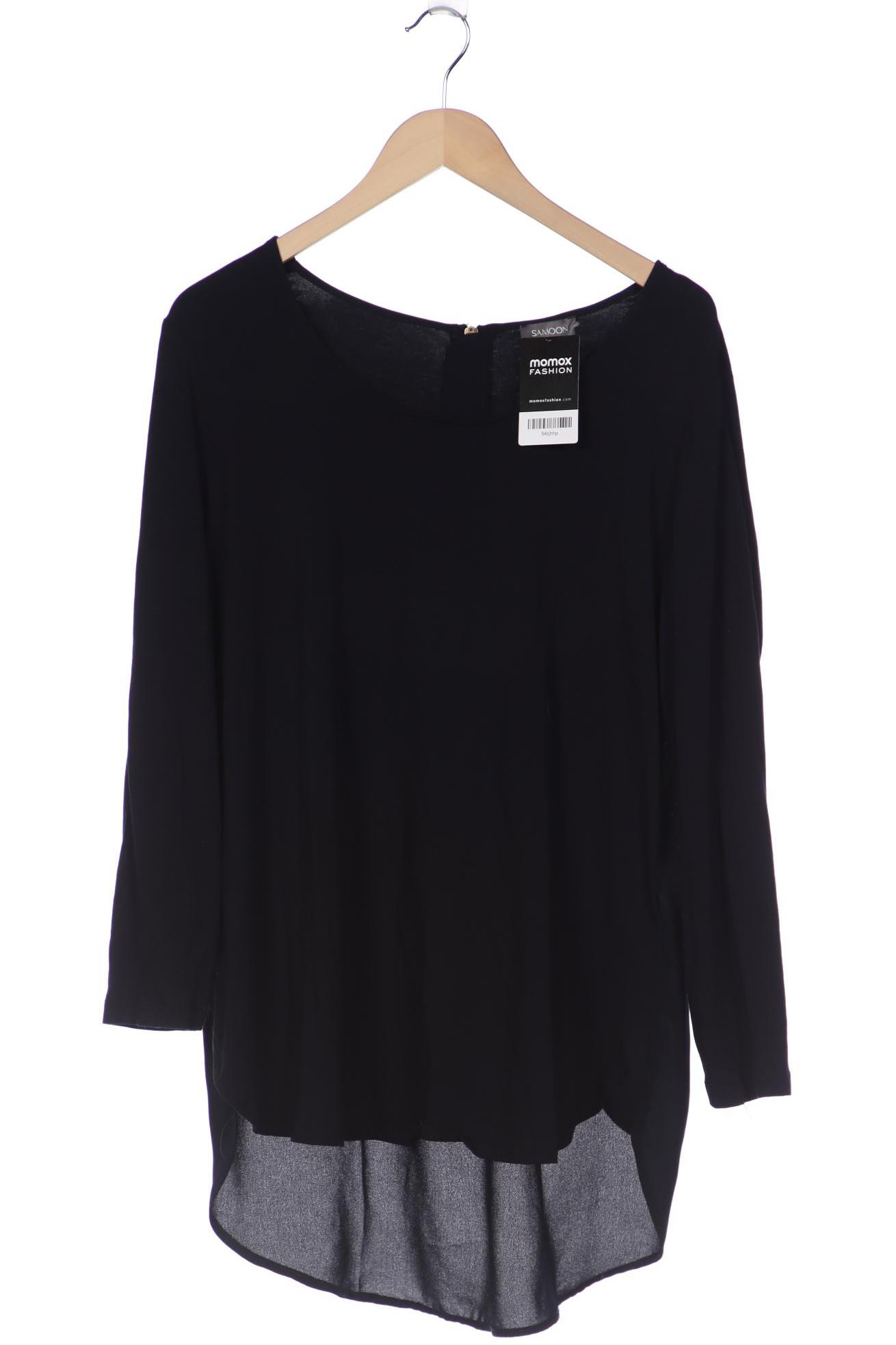 

Samoon by Gerry Weber Damen Langarmshirt, marineblau, Gr. 46