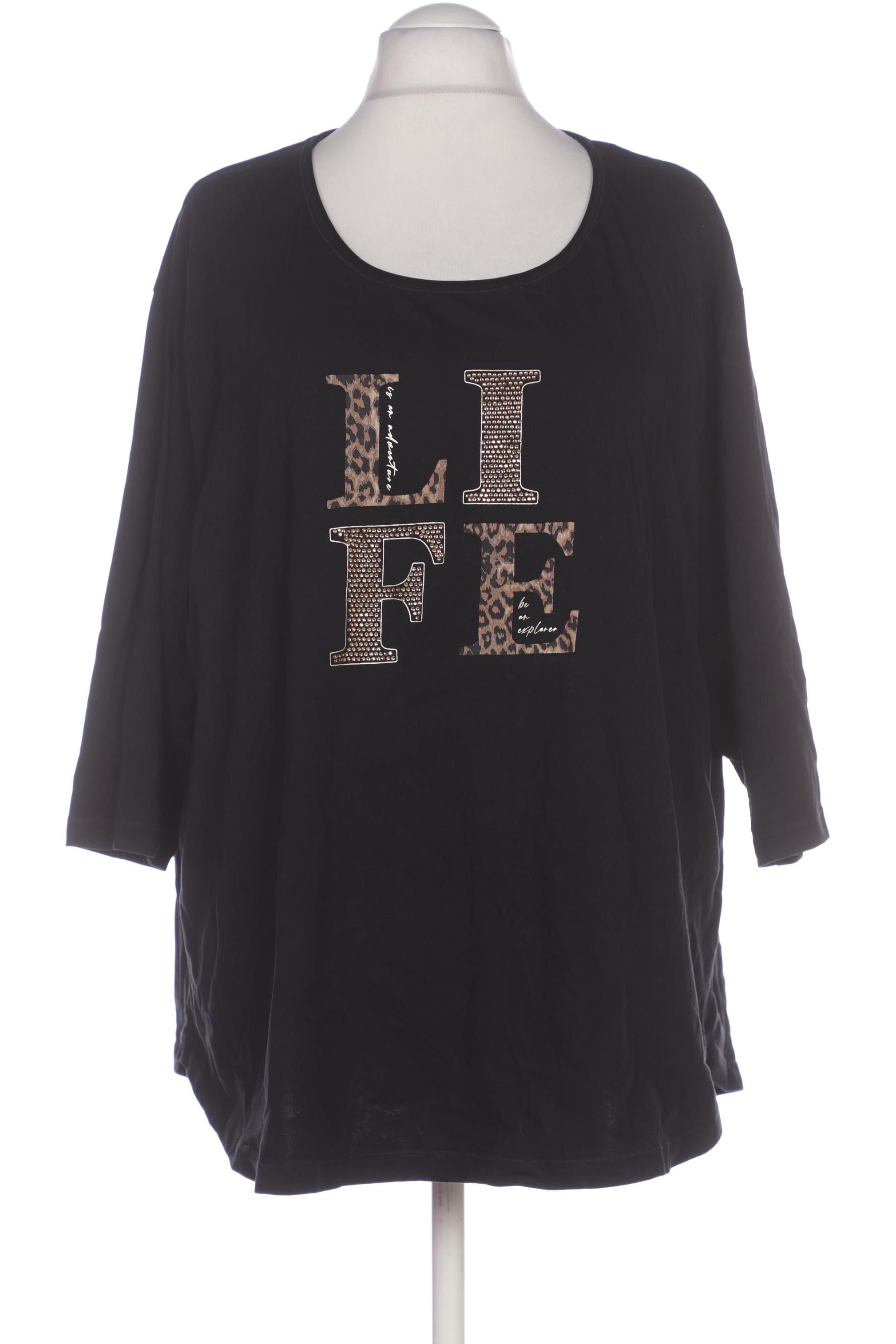 

Samoon by Gerry Weber Damen Langarmshirt, schwarz, Gr. 54