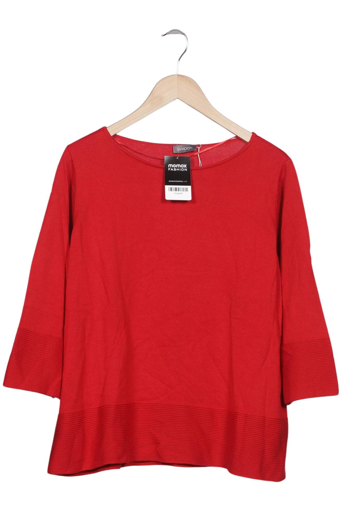 

Samoon by Gerry Weber Damen Pullover, rot, Gr. 48