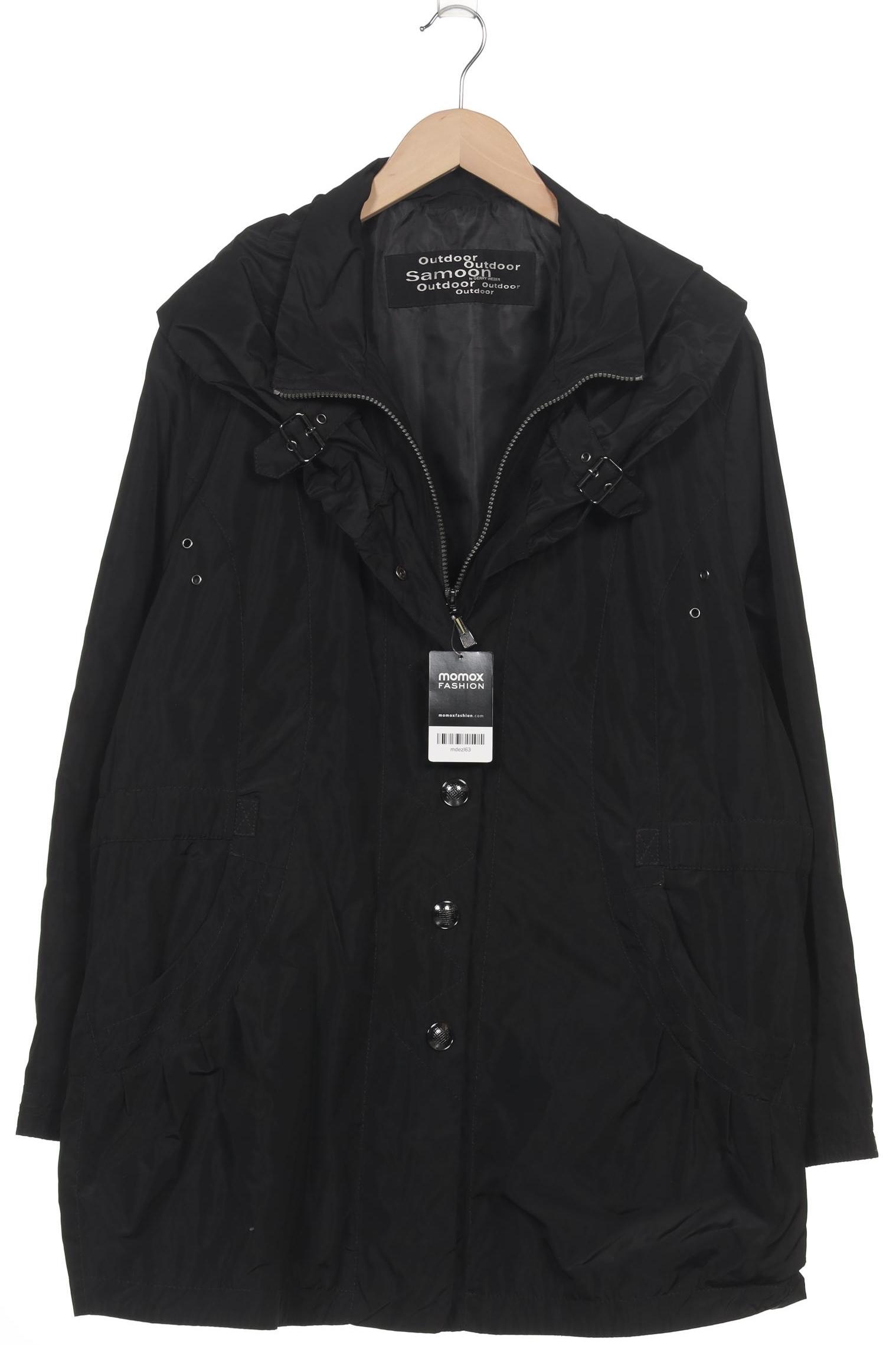 

Samoon by Gerry Weber Damen Jacke, schwarz, Gr. 50