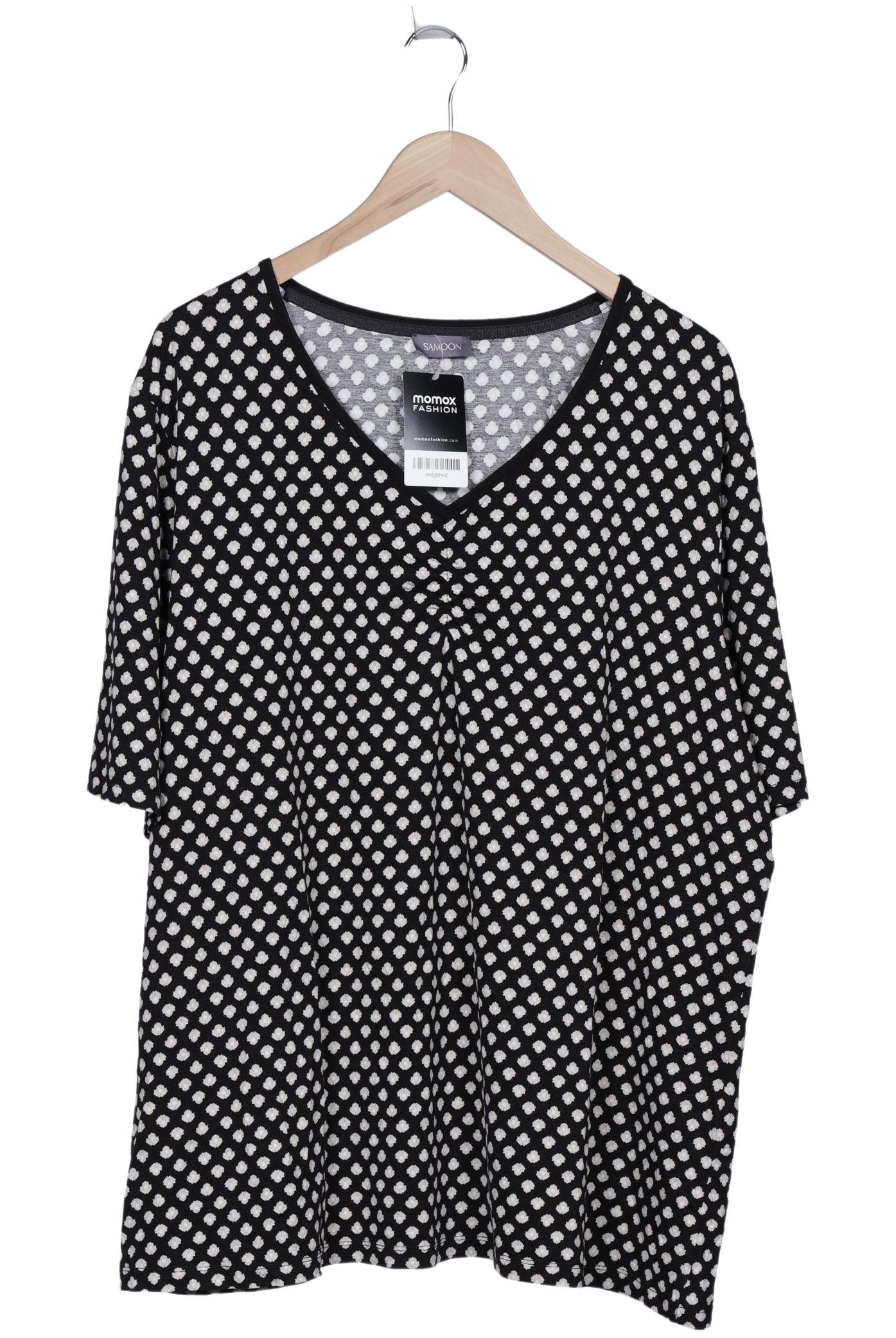

Samoon by Gerry Weber Damen T-Shirt, schwarz, Gr. 48