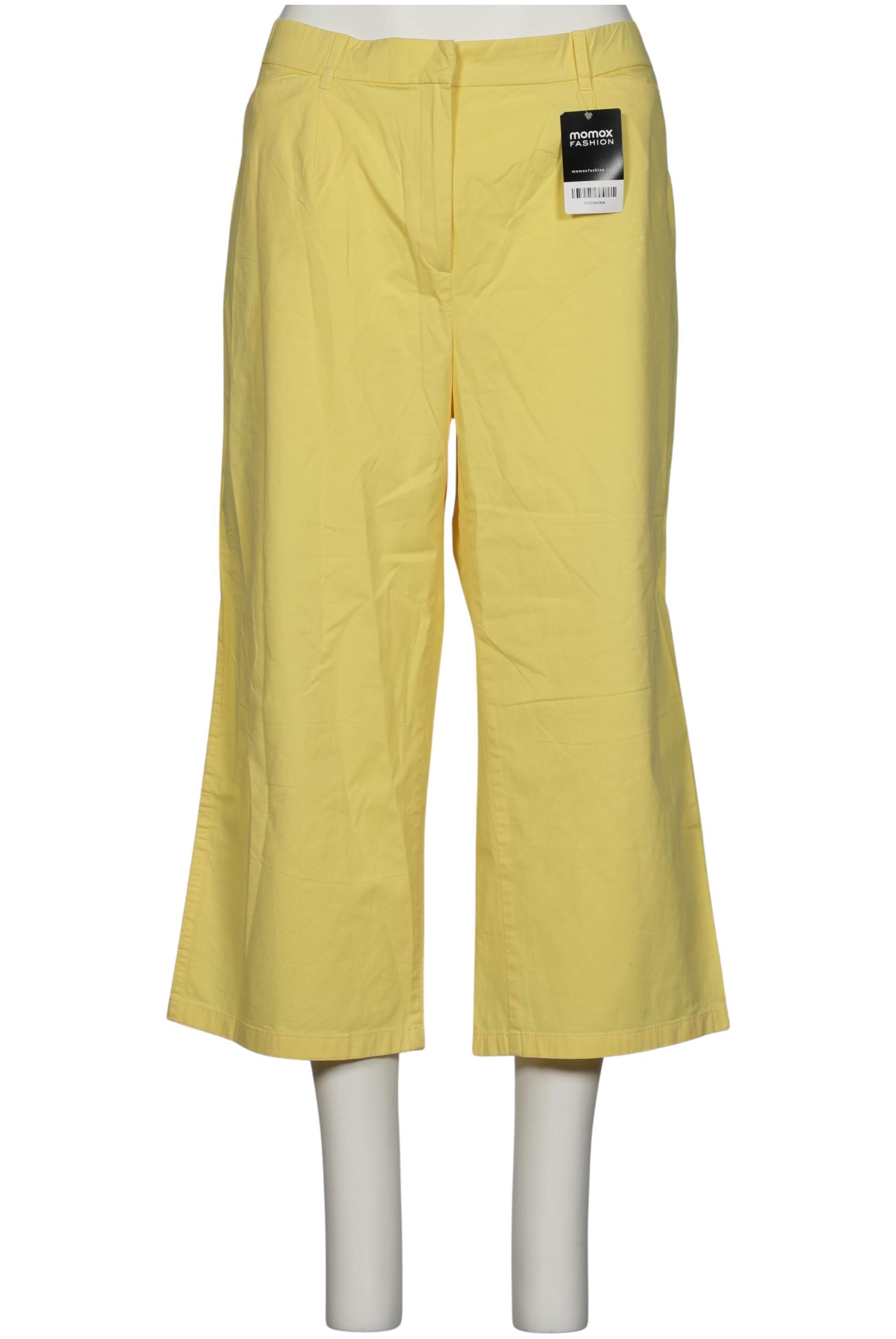 

Samoon by Gerry Weber Damen Stoffhose, gelb, Gr. 48