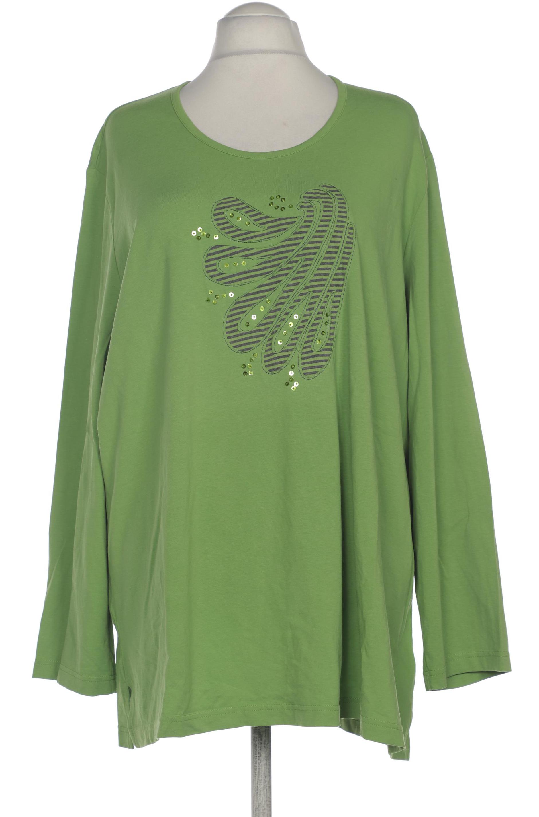 

Samoon by Gerry Weber Damen Langarmshirt, grün, Gr. 54