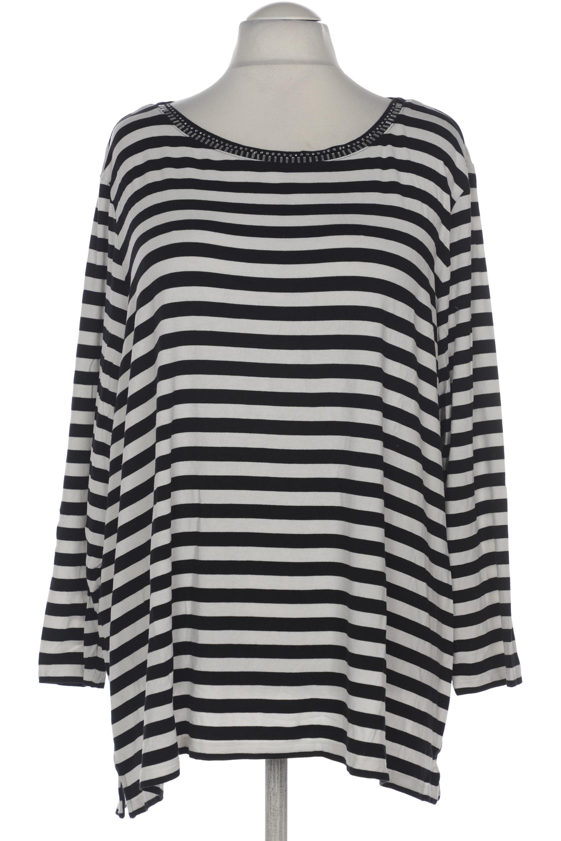 

Samoon by Gerry Weber Damen Langarmshirt, schwarz, Gr. 52