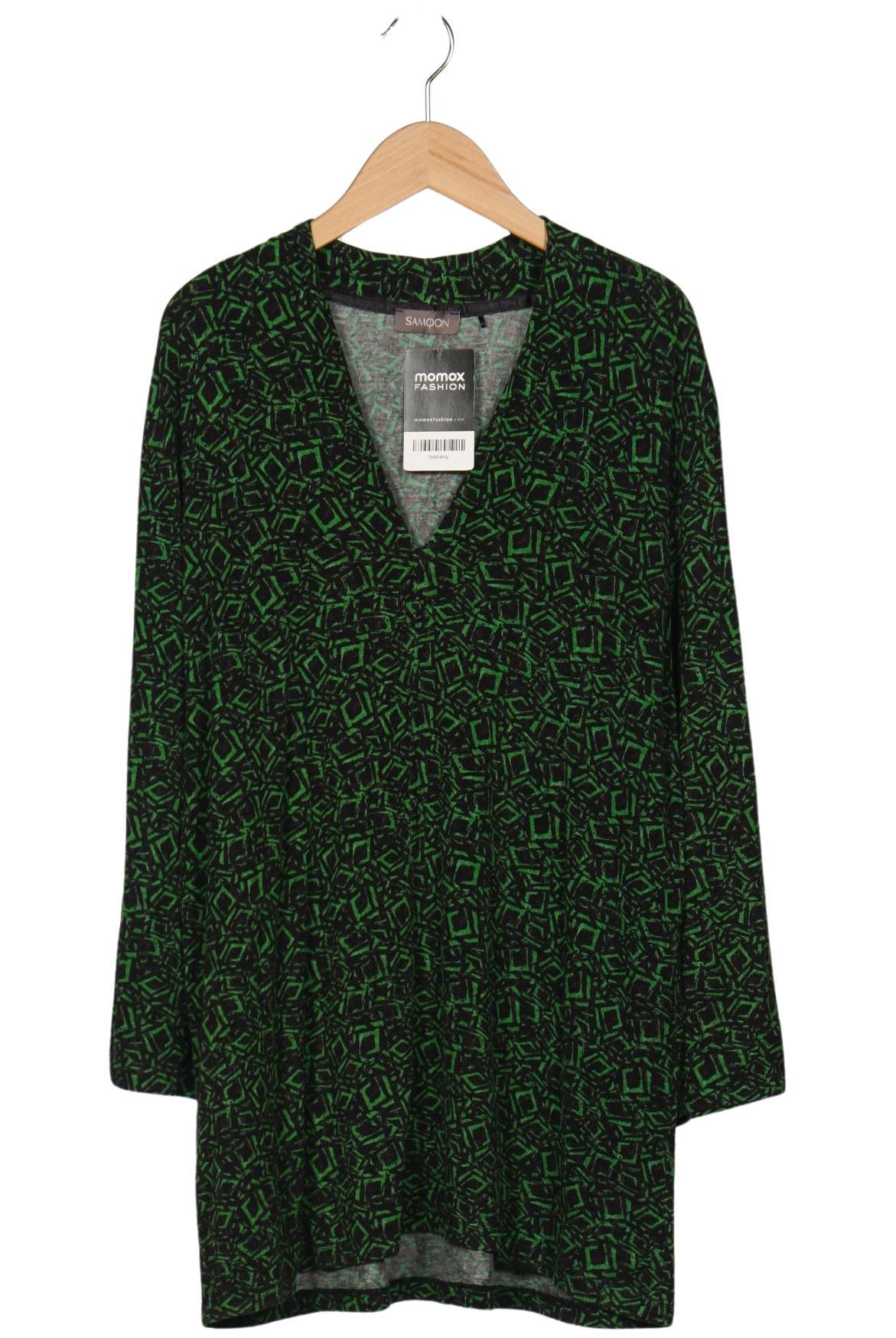 

Samoon by Gerry Weber Damen Langarmshirt, grün, Gr. 46