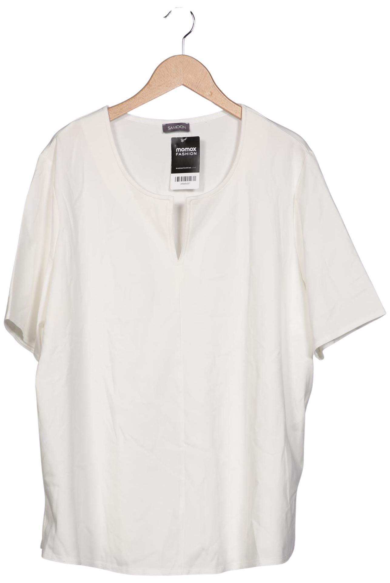 

Samoon by Gerry Weber Damen T-Shirt, weiß, Gr. 50