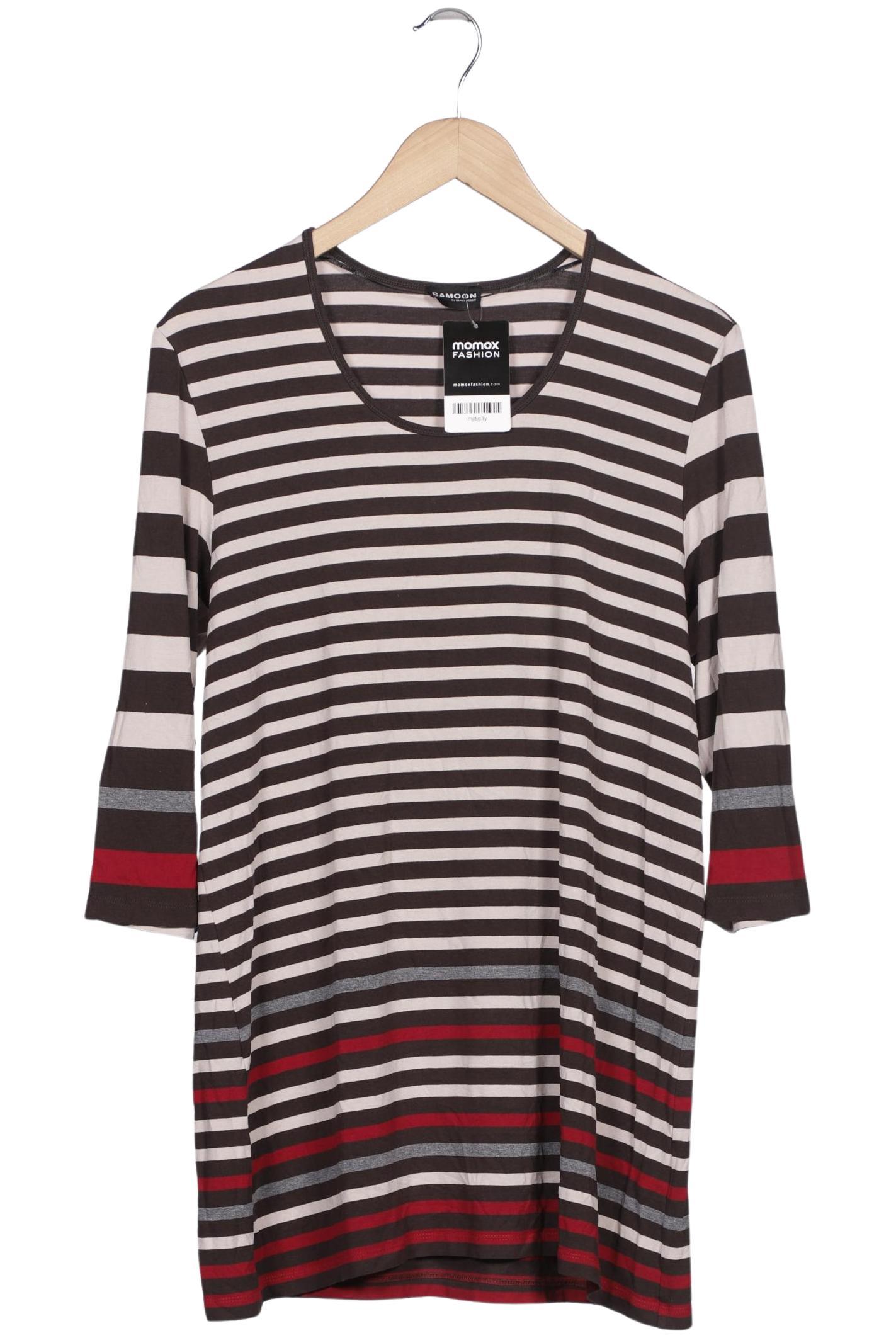 

Samoon by Gerry Weber Damen T-Shirt, braun, Gr. 46