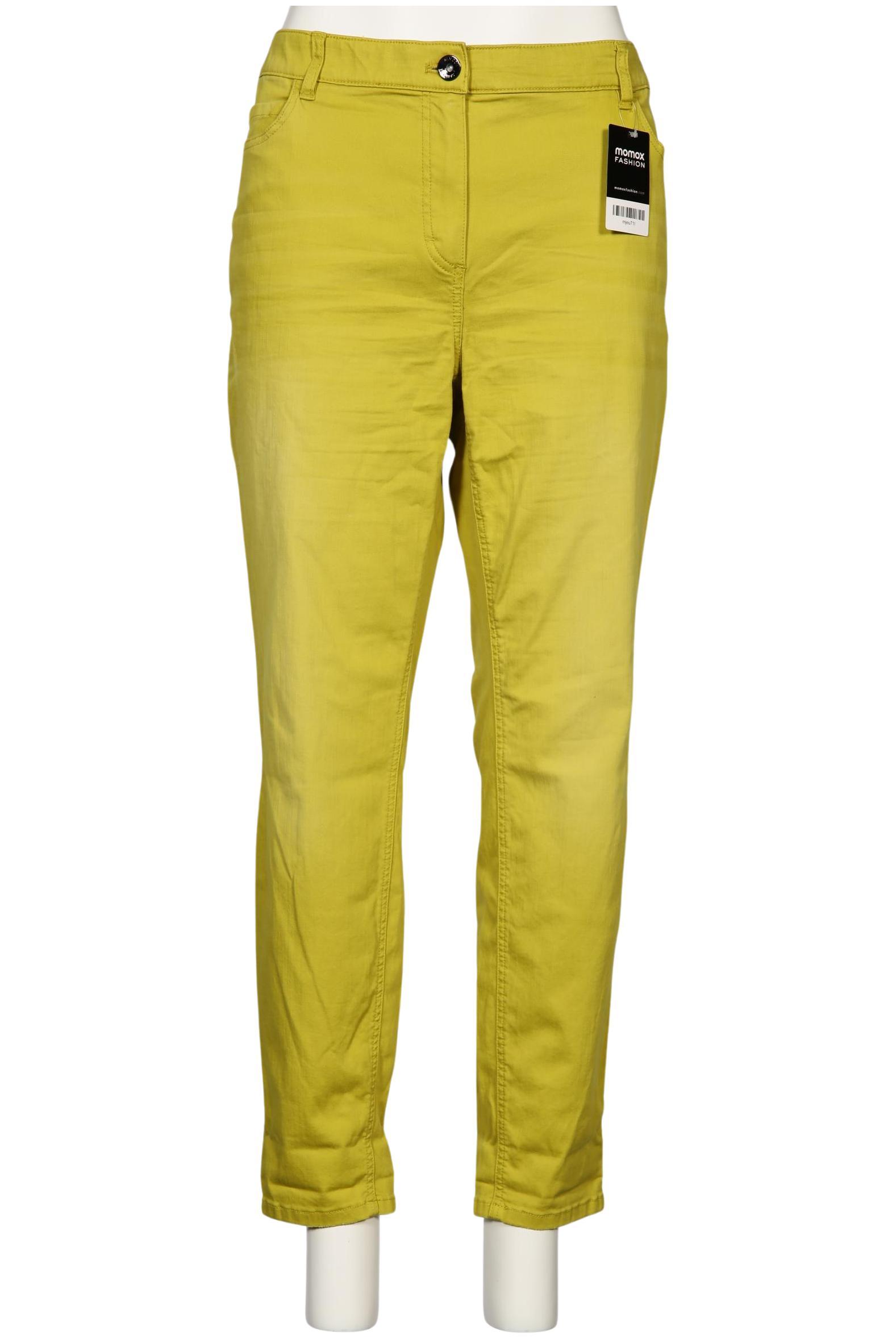 

Samoon by Gerry Weber Damen Jeans, gelb, Gr. 48