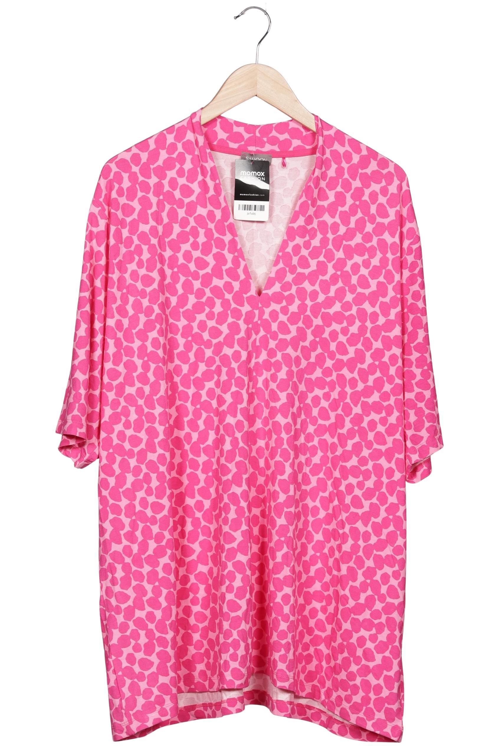 

Samoon by Gerry Weber Damen T-Shirt, pink, Gr. 56