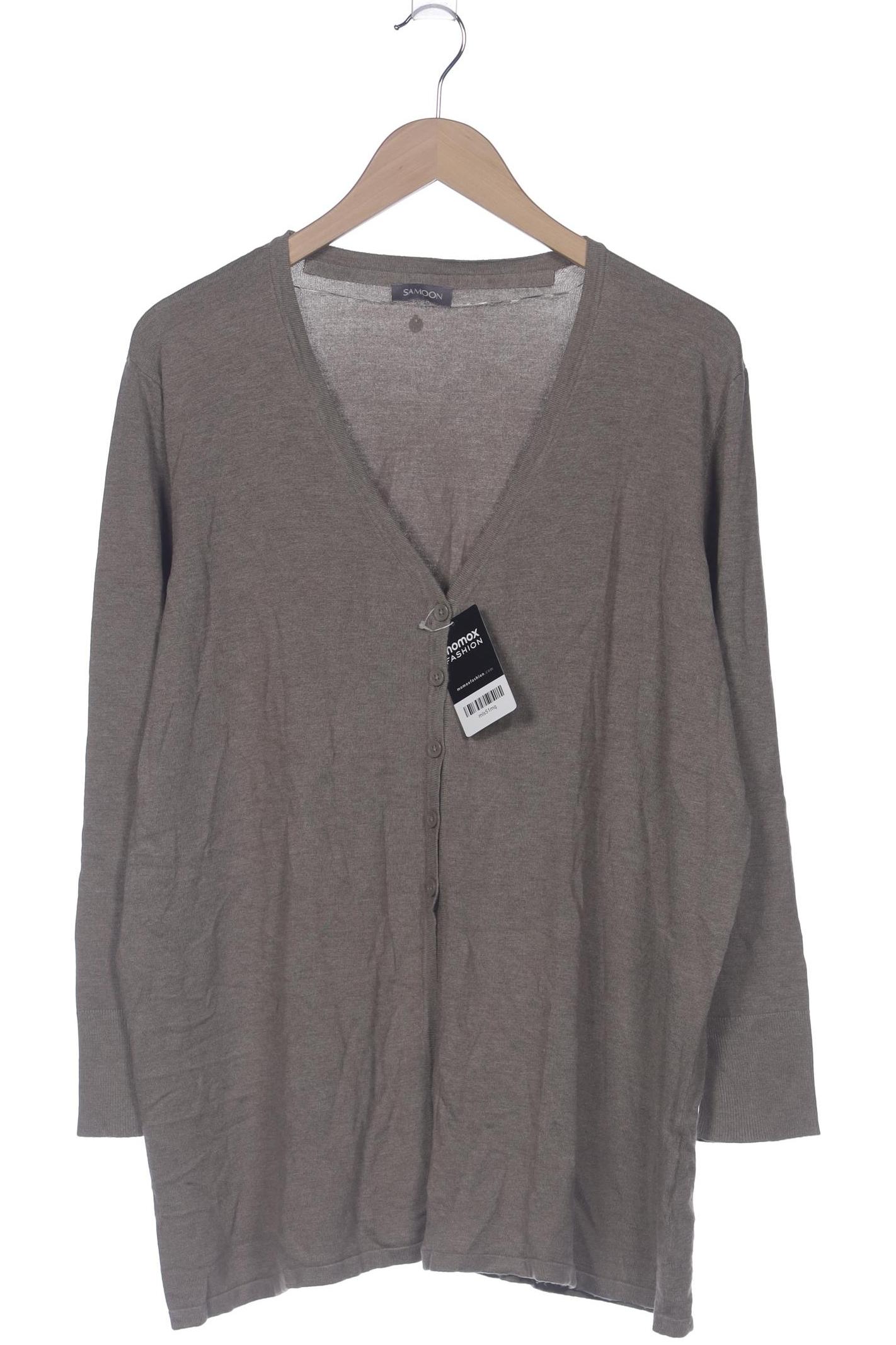 

Samoon by Gerry Weber Damen Strickjacke, braun, Gr. 48