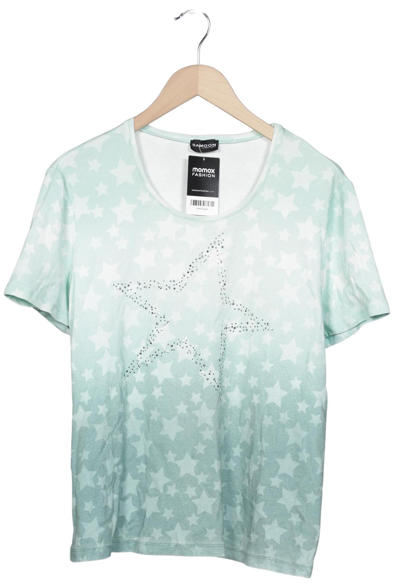 

Samoon by Gerry Weber Damen T-Shirt, türkis, Gr. 44