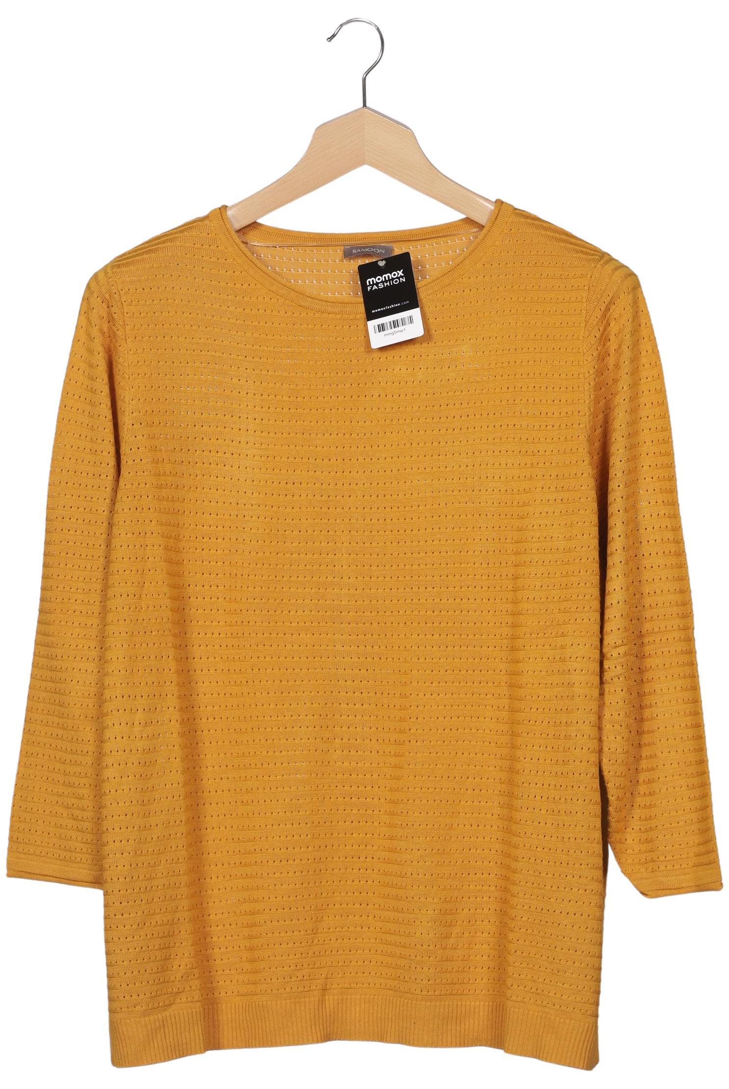 

Samoon by Gerry Weber Damen Pullover, gelb, Gr. 46