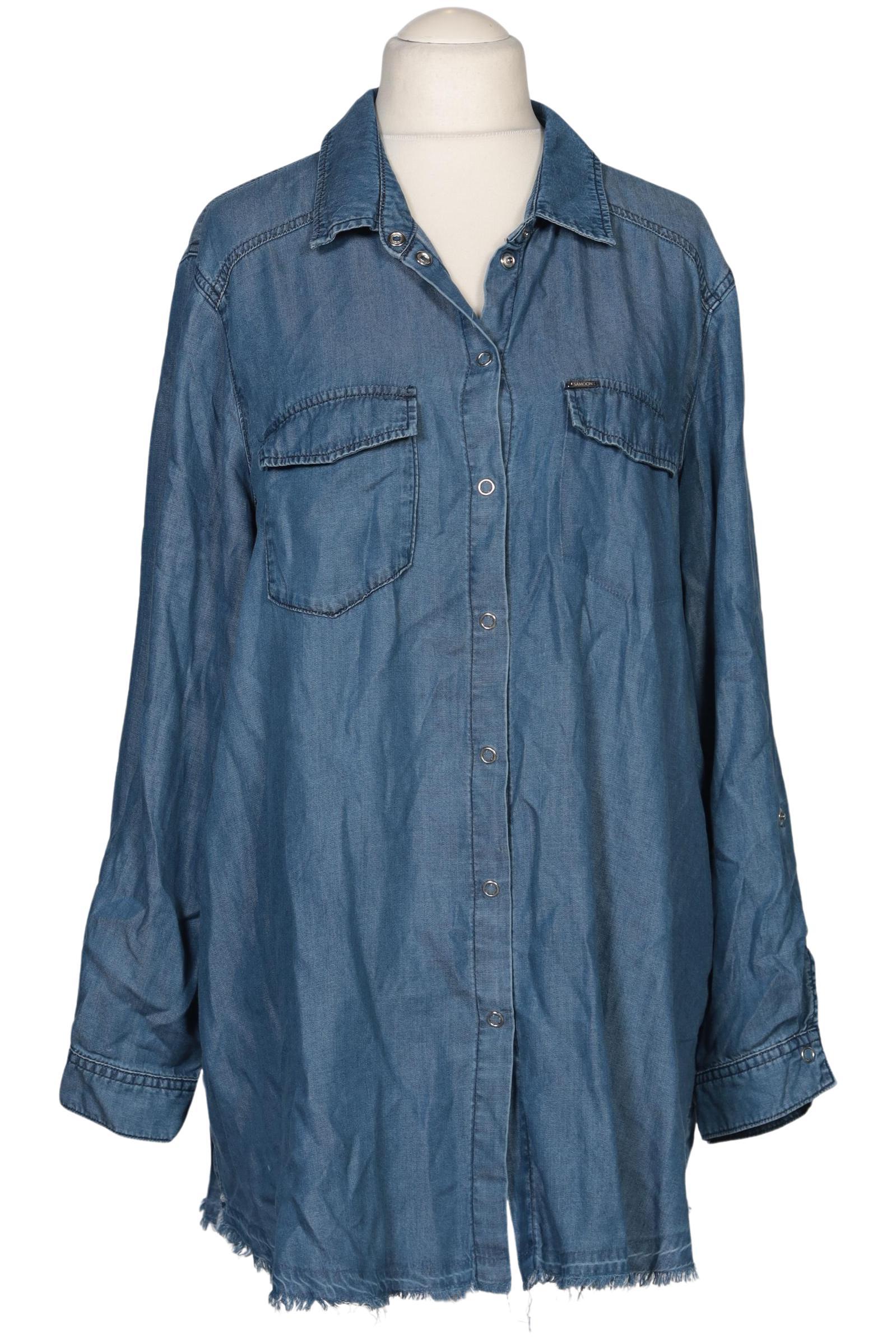 

Samoon by Gerry Weber Damen Bluse, blau, Gr. 48