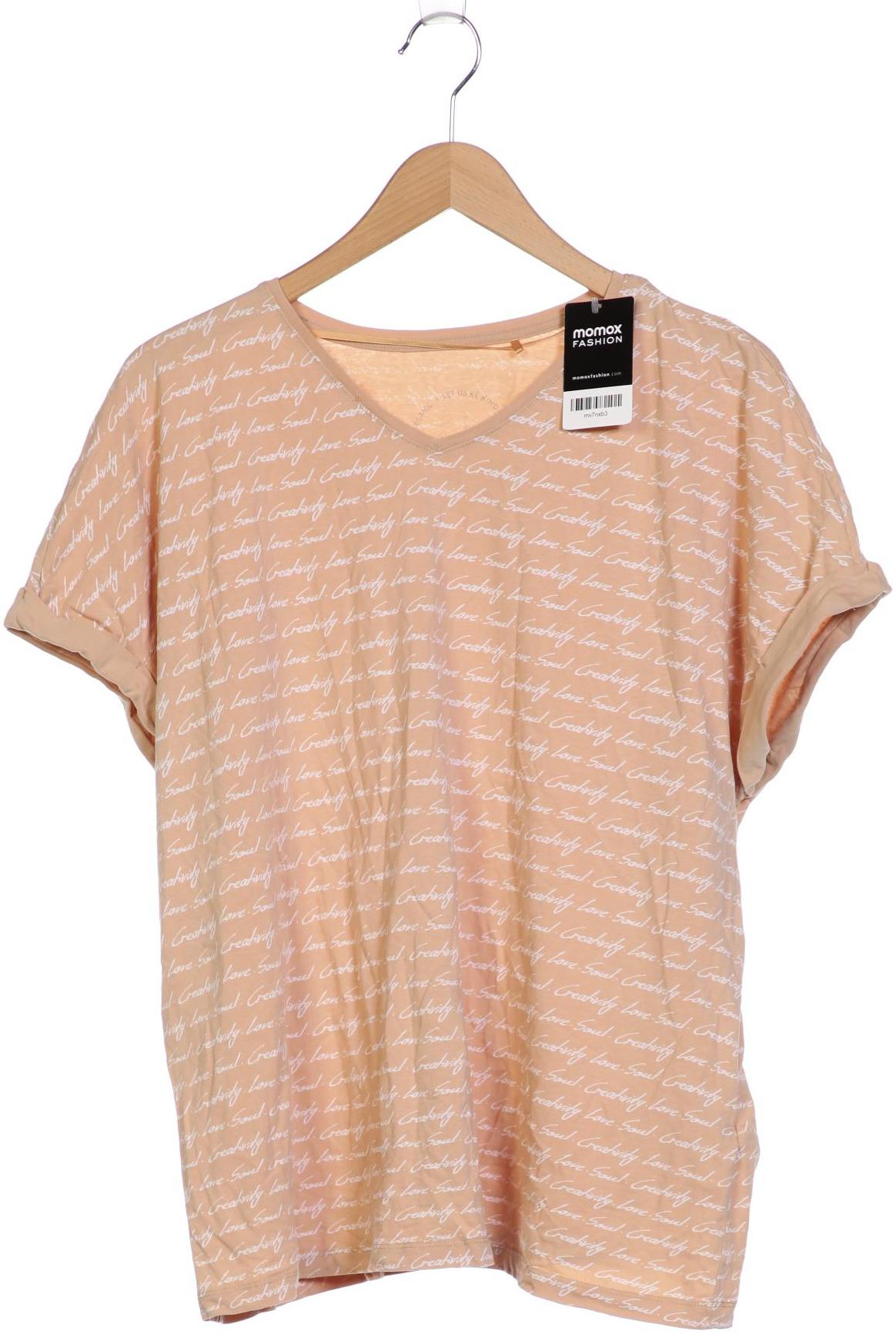 

Samoon by Gerry Weber Damen T-Shirt, beige, Gr. 46