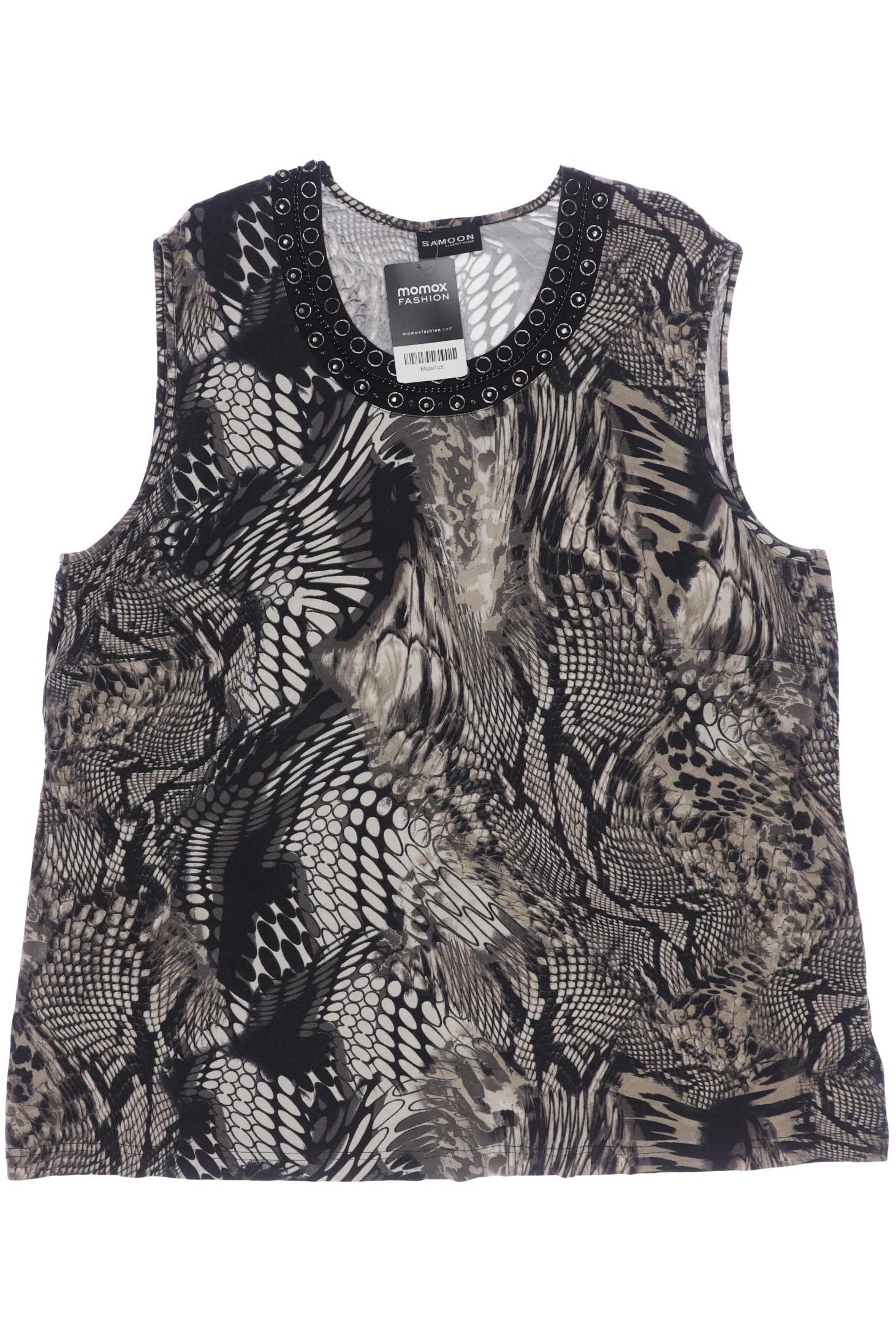 

Samoon by Gerry Weber Damen Top, grau, Gr. 48
