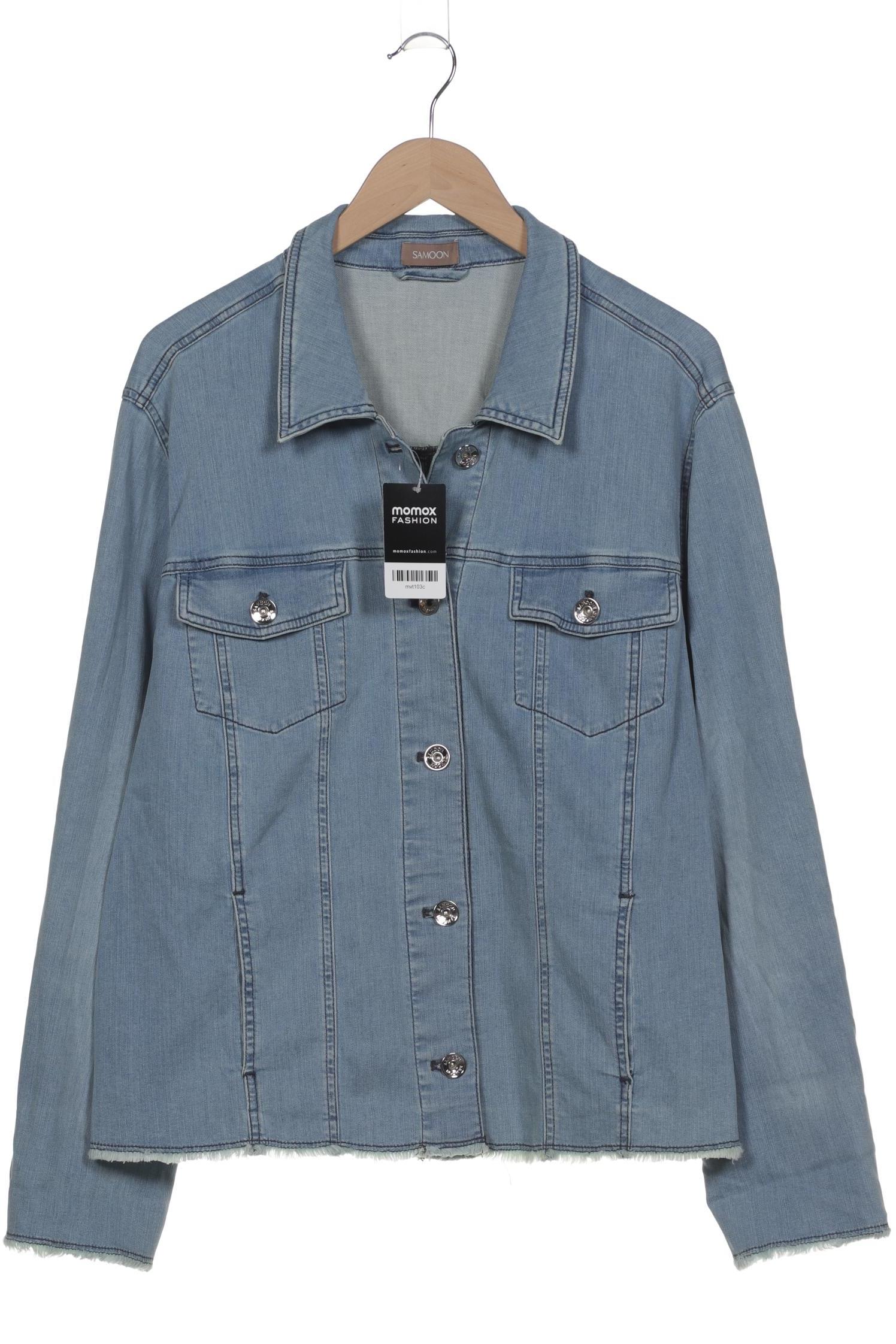 

Samoon by Gerry Weber Damen Jacke, blau, Gr. 52