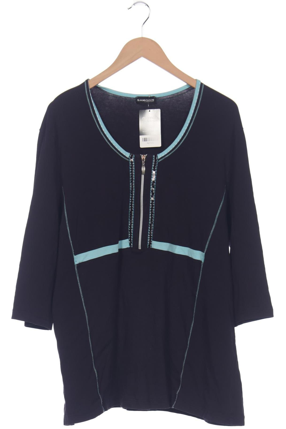

Samoon by Gerry Weber Damen T-Shirt, marineblau, Gr. 52
