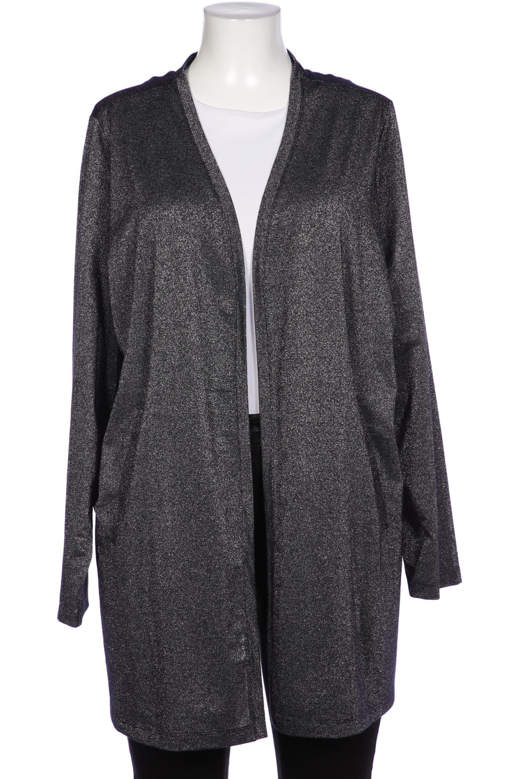 

Samoon by Gerry Weber Damen Strickjacke, silber, Gr. 52