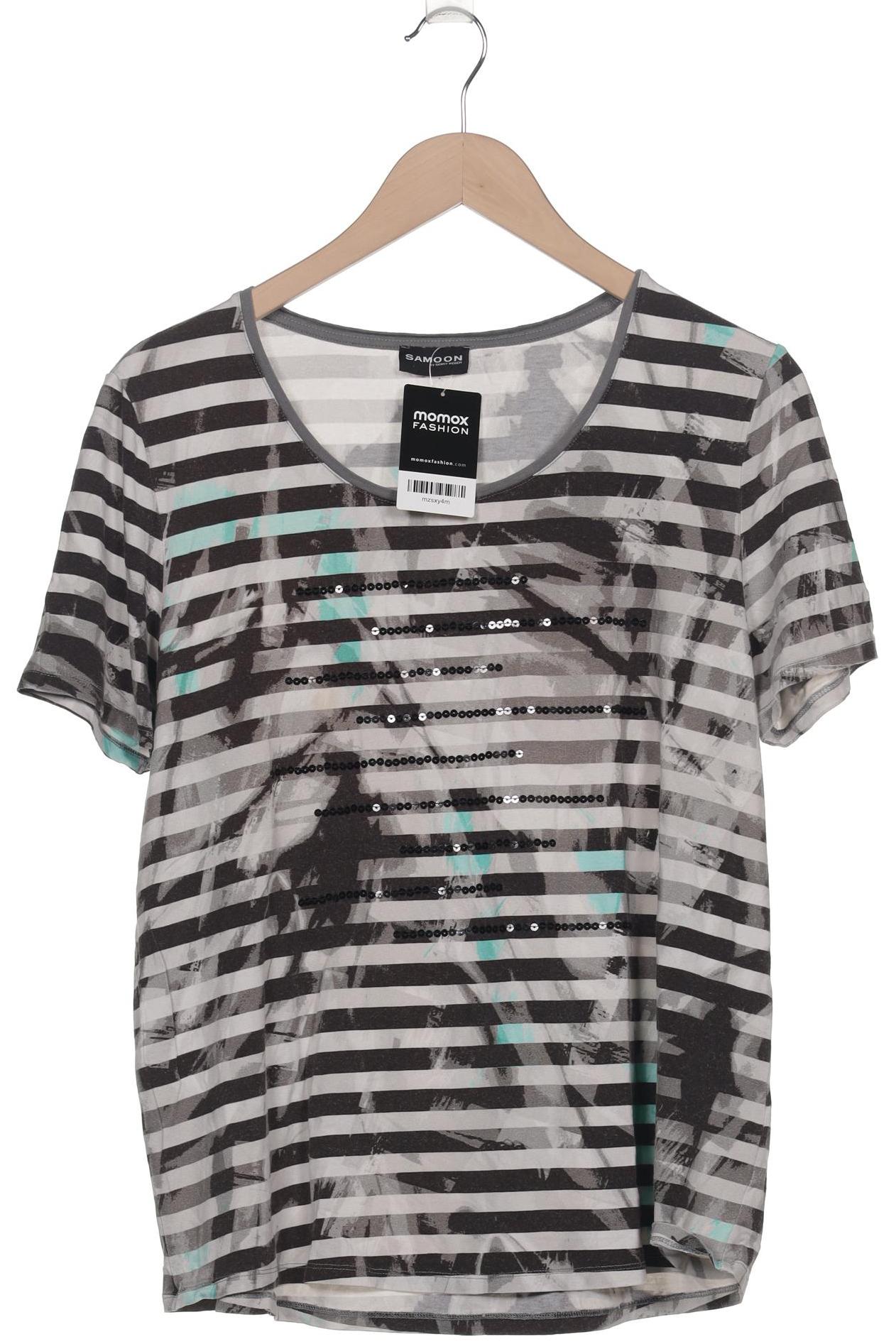 

Samoon by Gerry Weber Damen T-Shirt, grau, Gr. 44