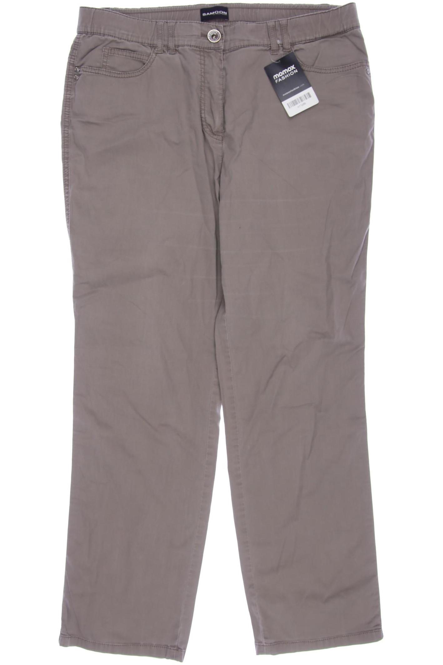 

Samoon by Gerry Weber Damen Stoffhose, braun, Gr. 42