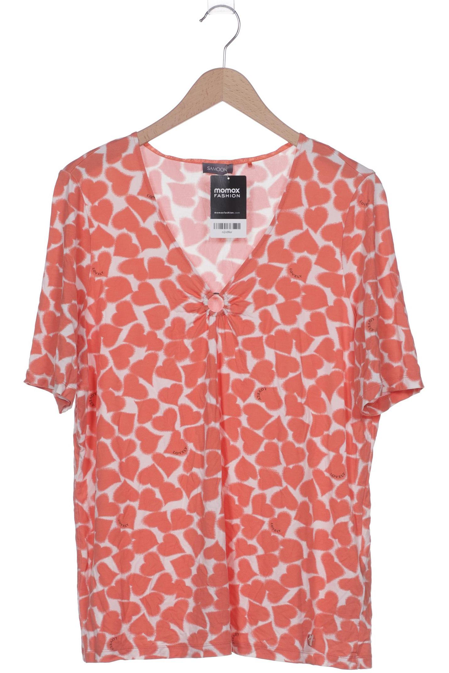 

Samoon by Gerry Weber Damen T-Shirt, orange, Gr. 46