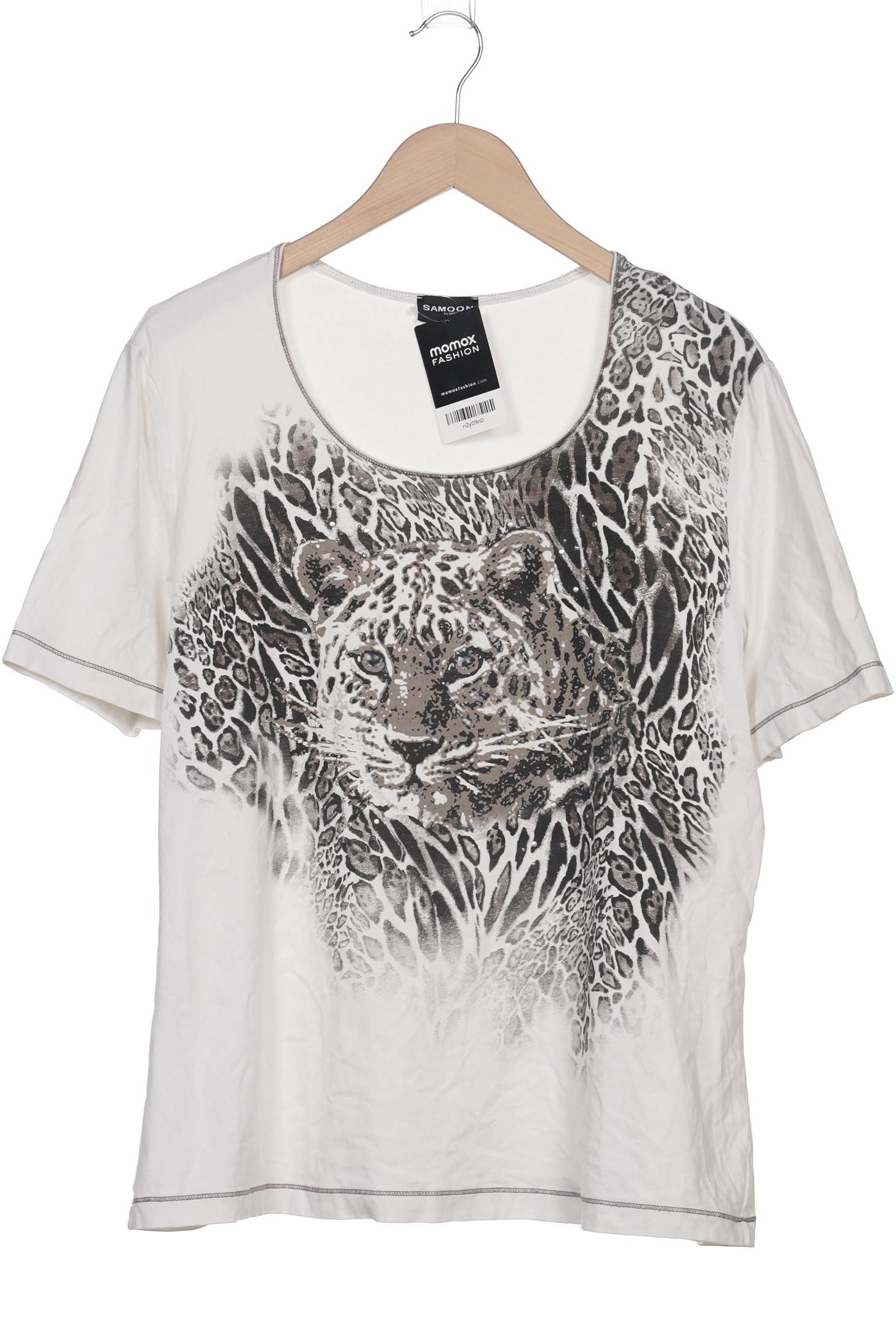 

Samoon by Gerry Weber Damen T-Shirt, weiß, Gr. 48