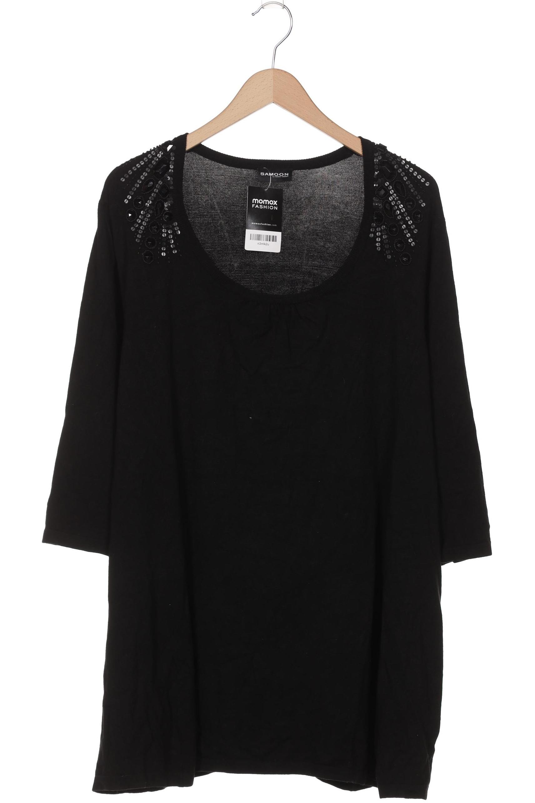 

Samoon by Gerry Weber Damen Pullover, schwarz, Gr. 50