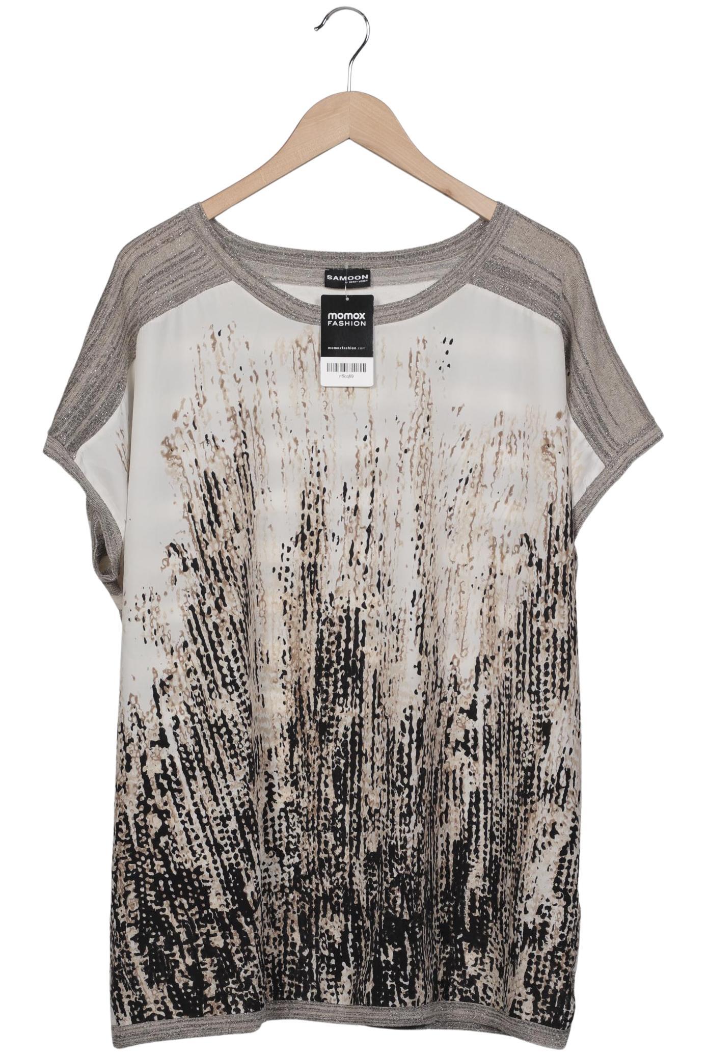 

Samoon by Gerry Weber Damen T-Shirt, mehrfarbig, Gr. 48