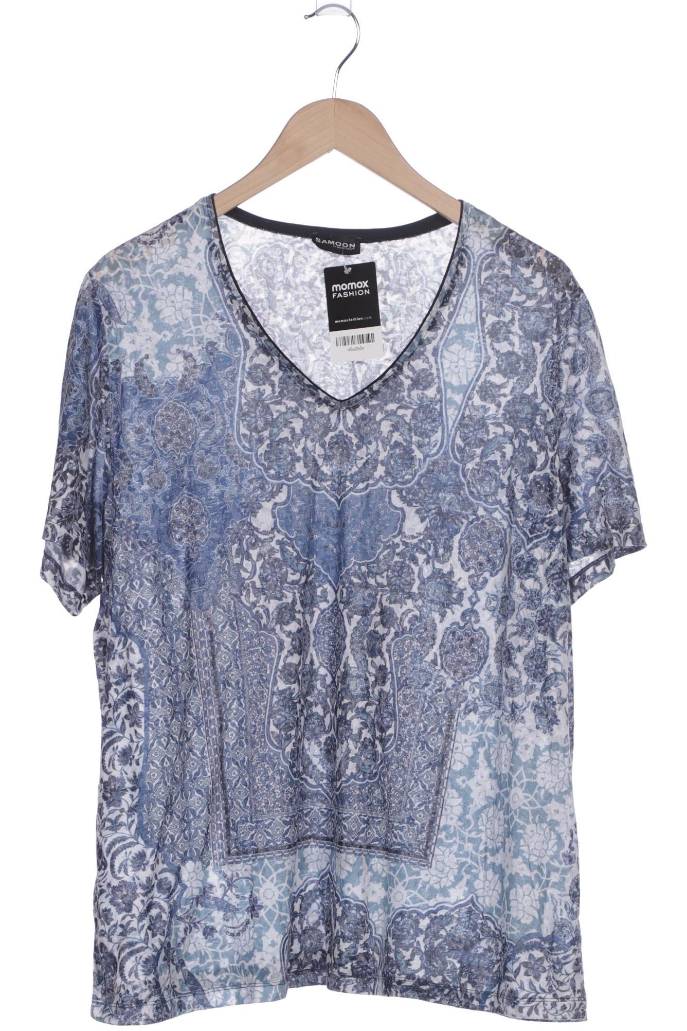 

Samoon by Gerry Weber Damen T-Shirt, blau, Gr. 44