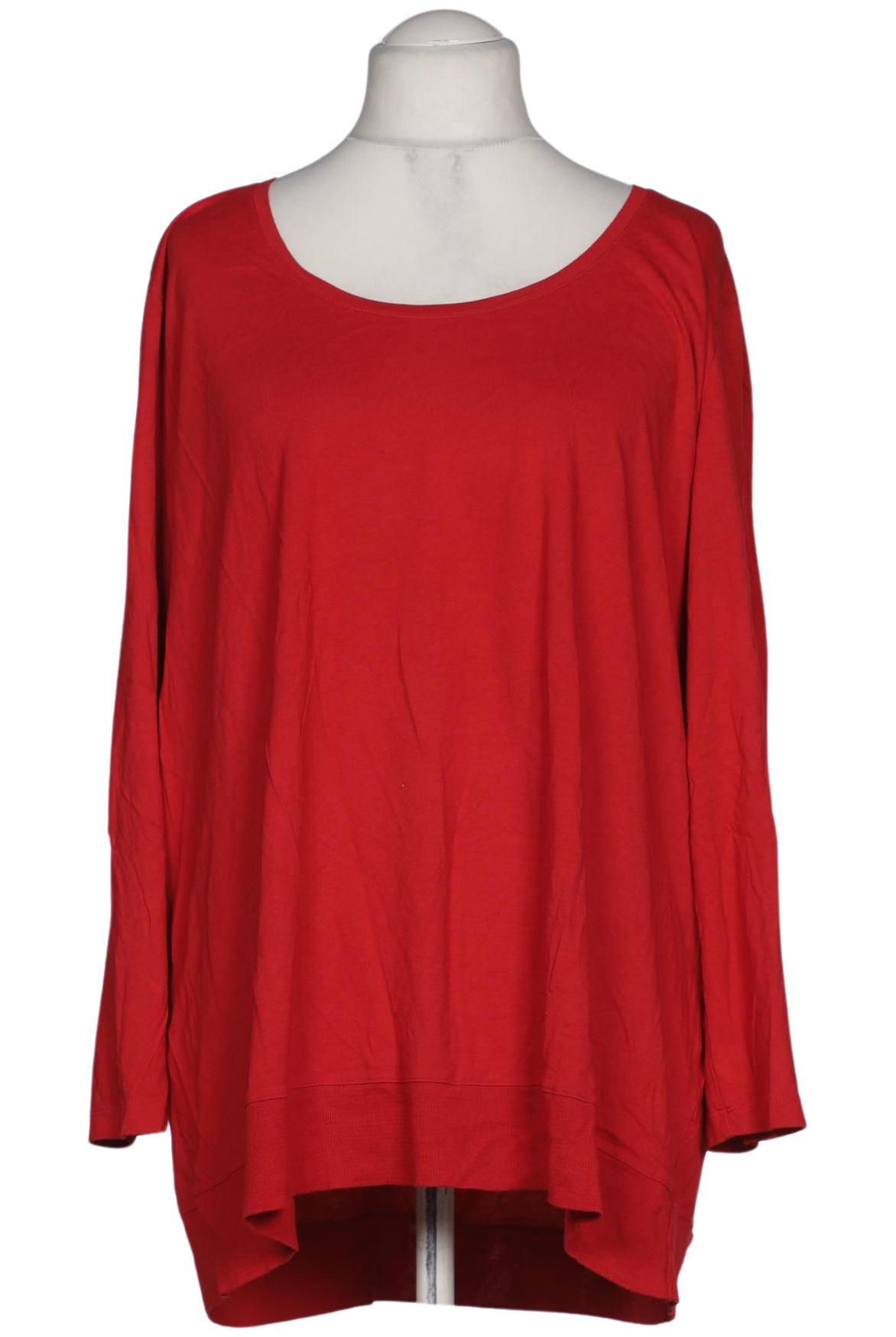 

Samoon by Gerry Weber Damen Langarmshirt, rot, Gr. 52