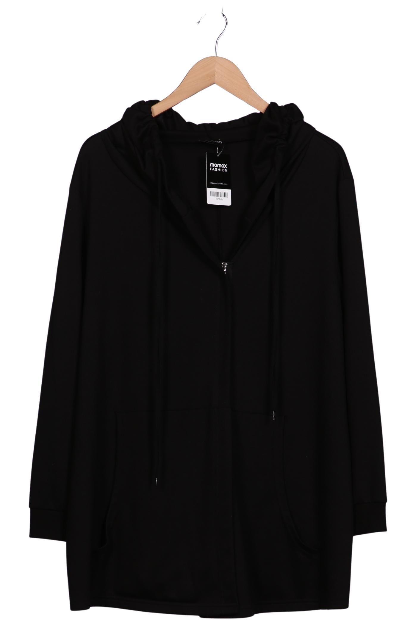 

Samoon by Gerry Weber Damen Kapuzenpullover, schwarz, Gr. 48