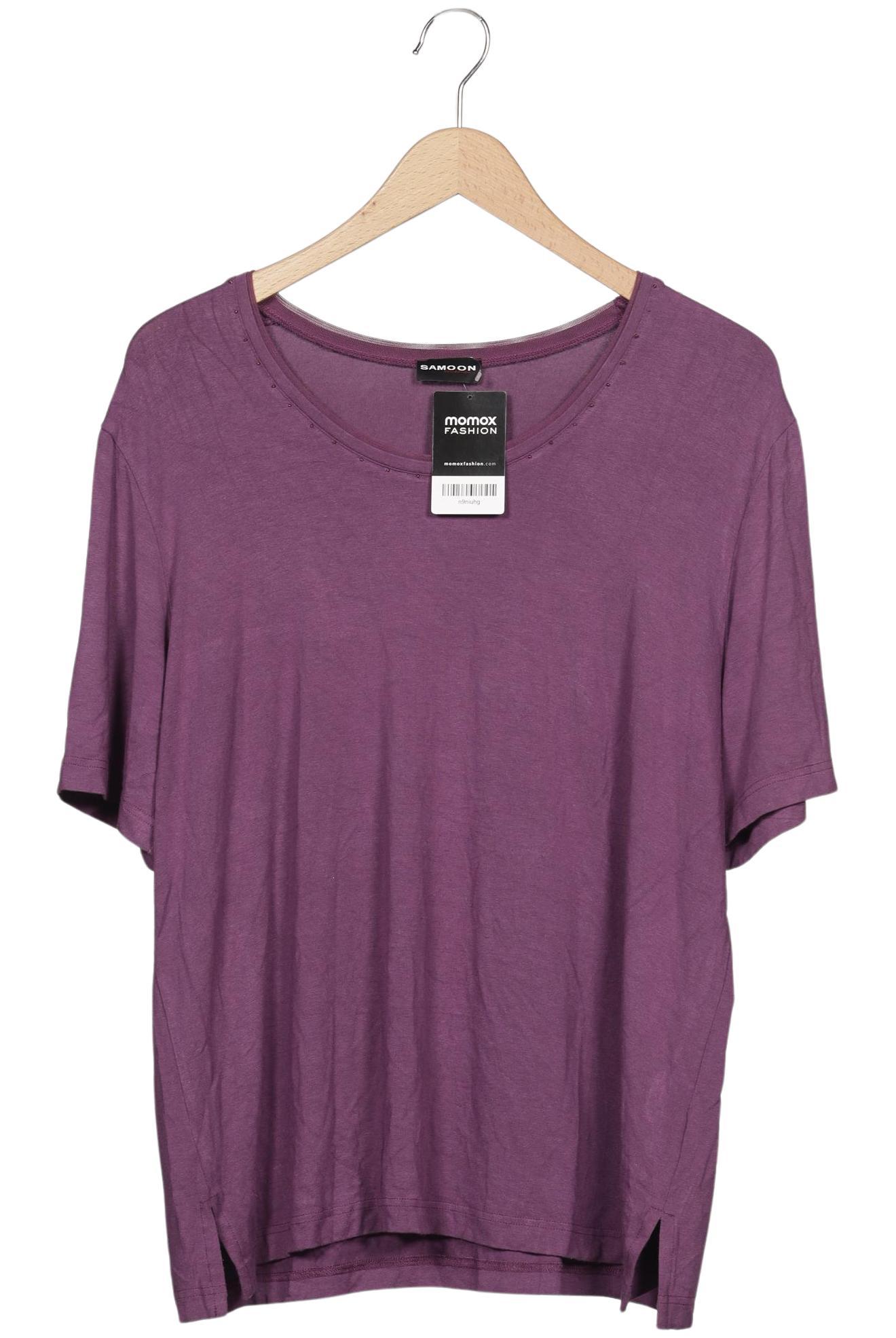 

Samoon by Gerry Weber Damen T-Shirt, flieder, Gr. 48