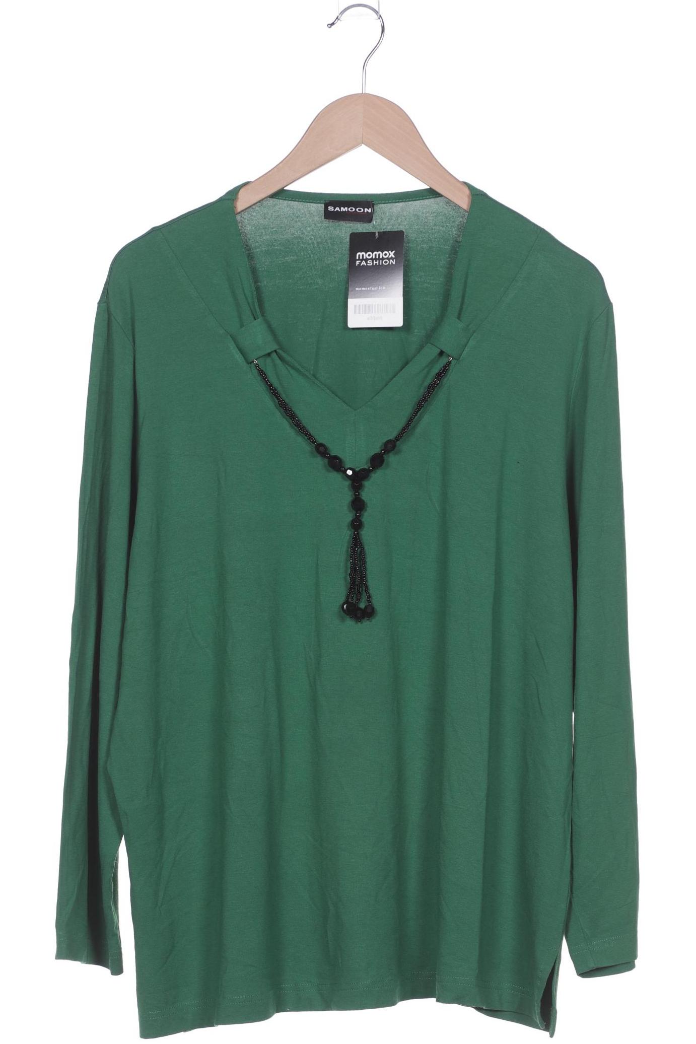 

Samoon by Gerry Weber Damen Langarmshirt, grün, Gr. 50