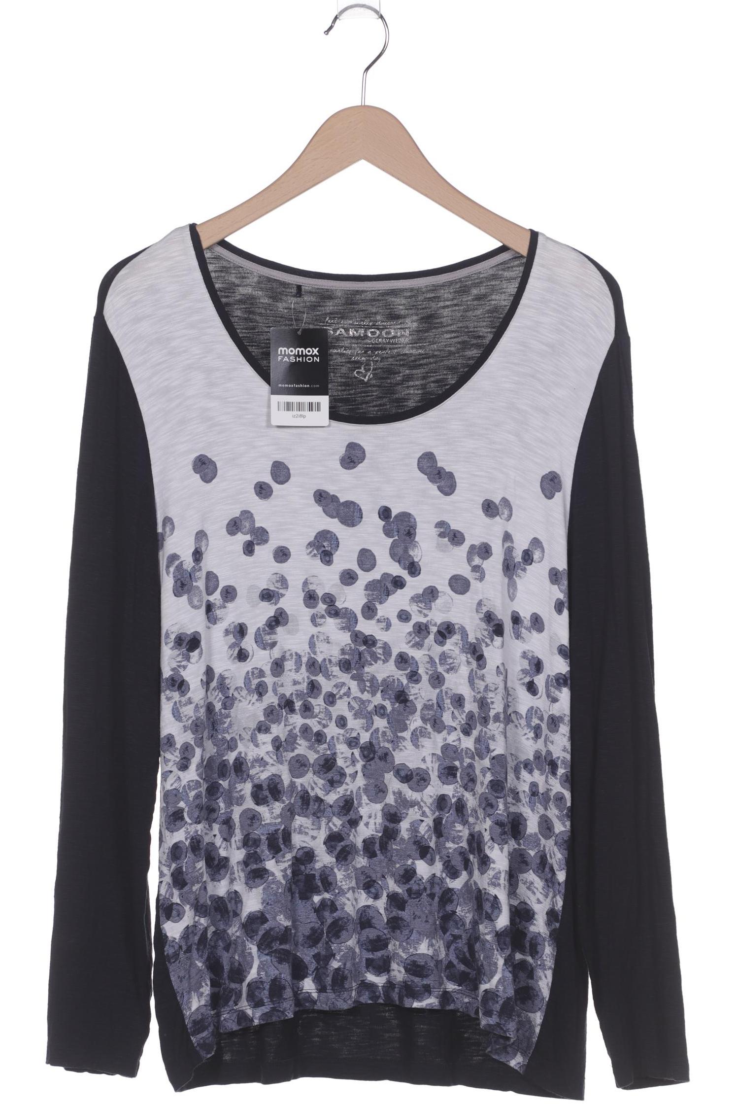 

Samoon by Gerry Weber Damen Langarmshirt, marineblau, Gr. 42