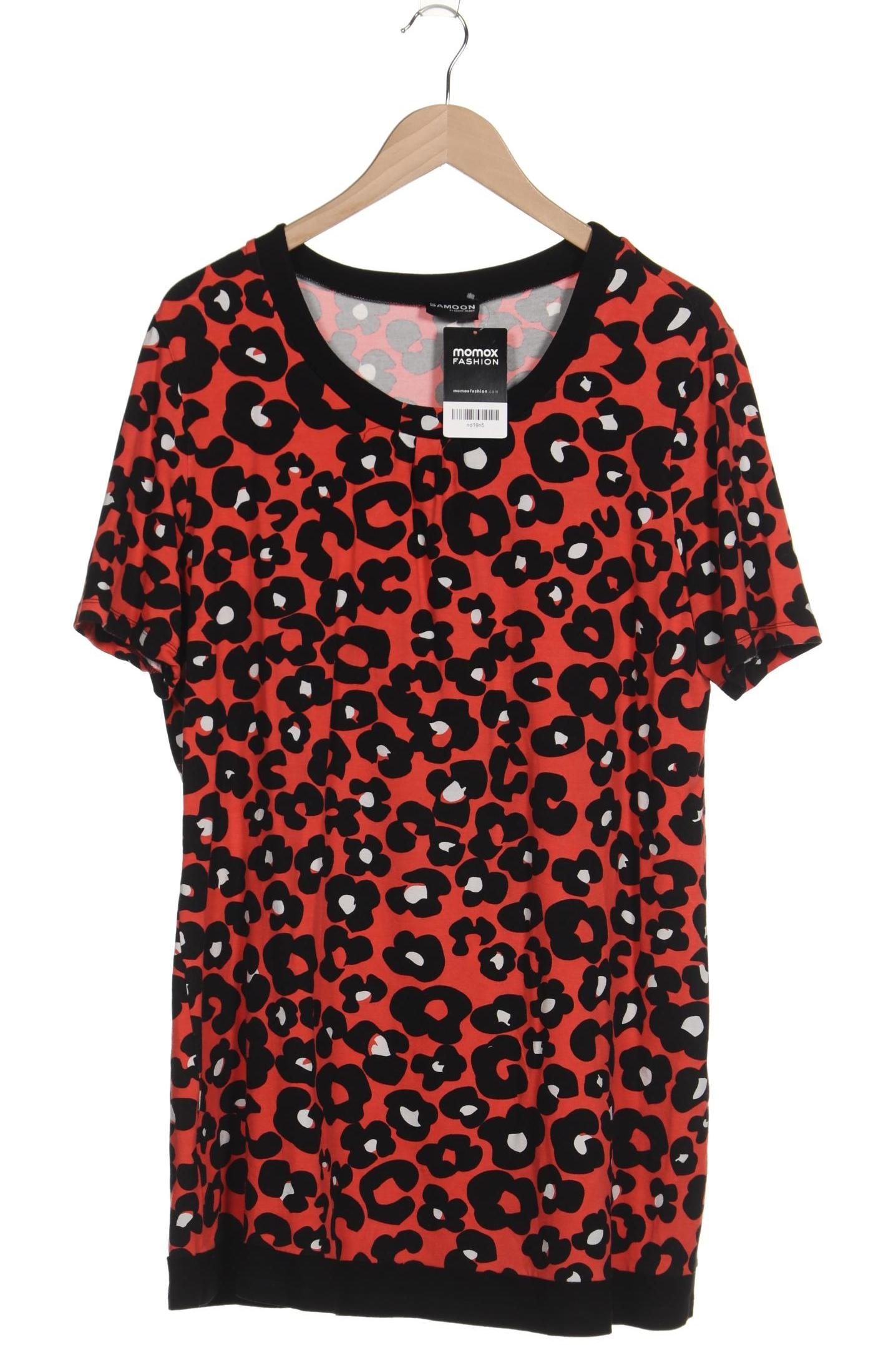 

Samoon by Gerry Weber Damen T-Shirt, rot, Gr. 46