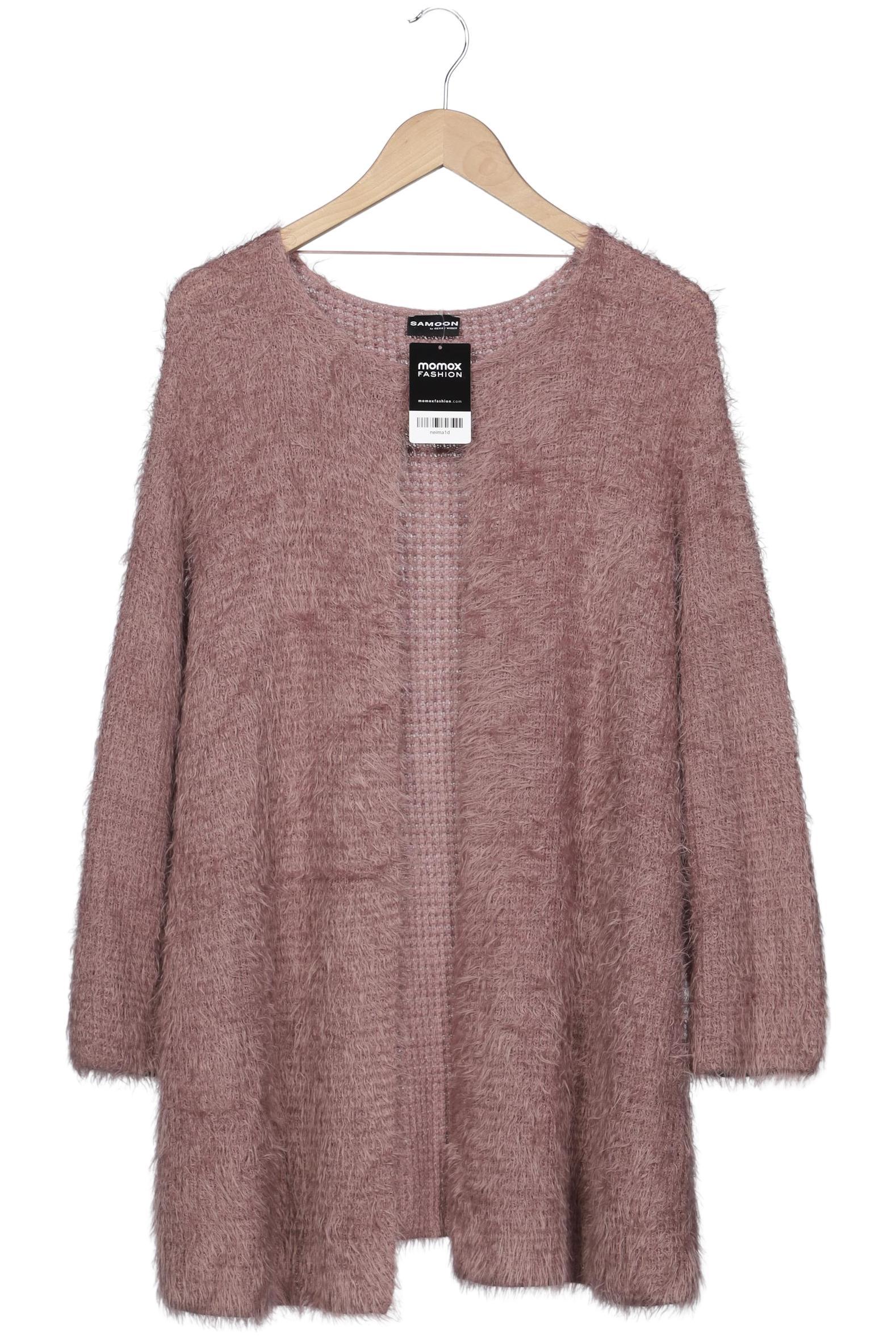 

Samoon by Gerry Weber Damen Strickjacke, pink, Gr. 50